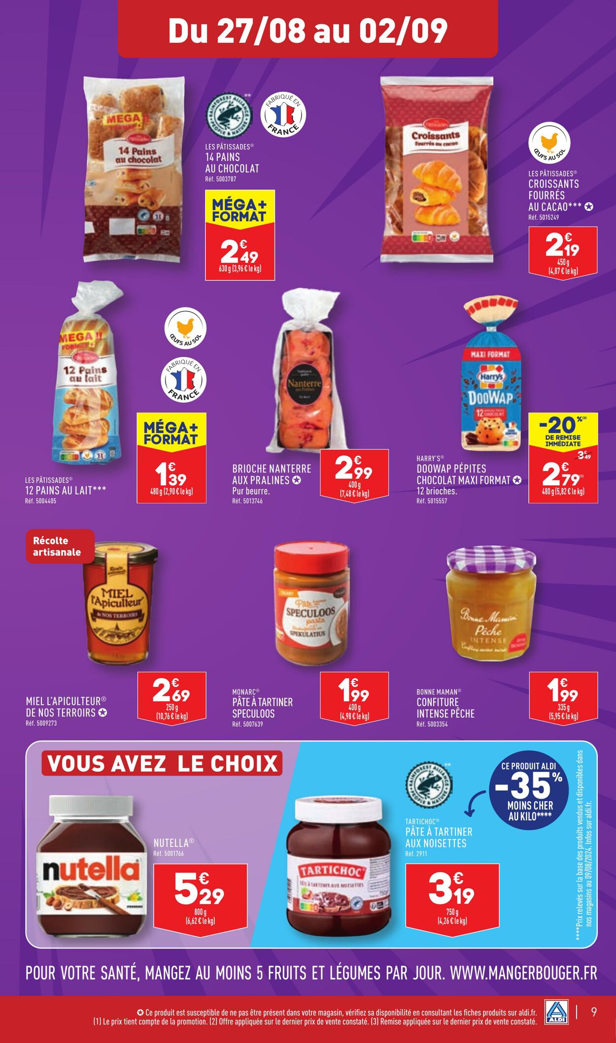 Catalogue Aldi 27.08.2024 - 02.09.2024