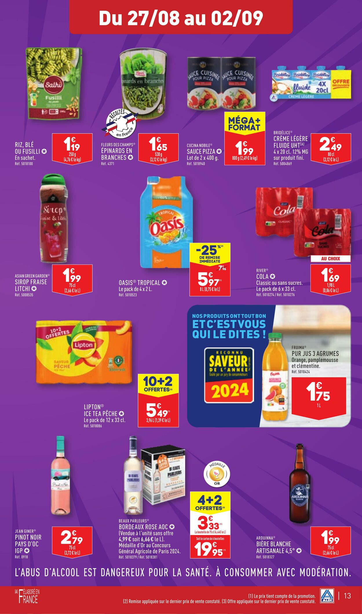 Catalogue Aldi 27.08.2024 - 02.09.2024