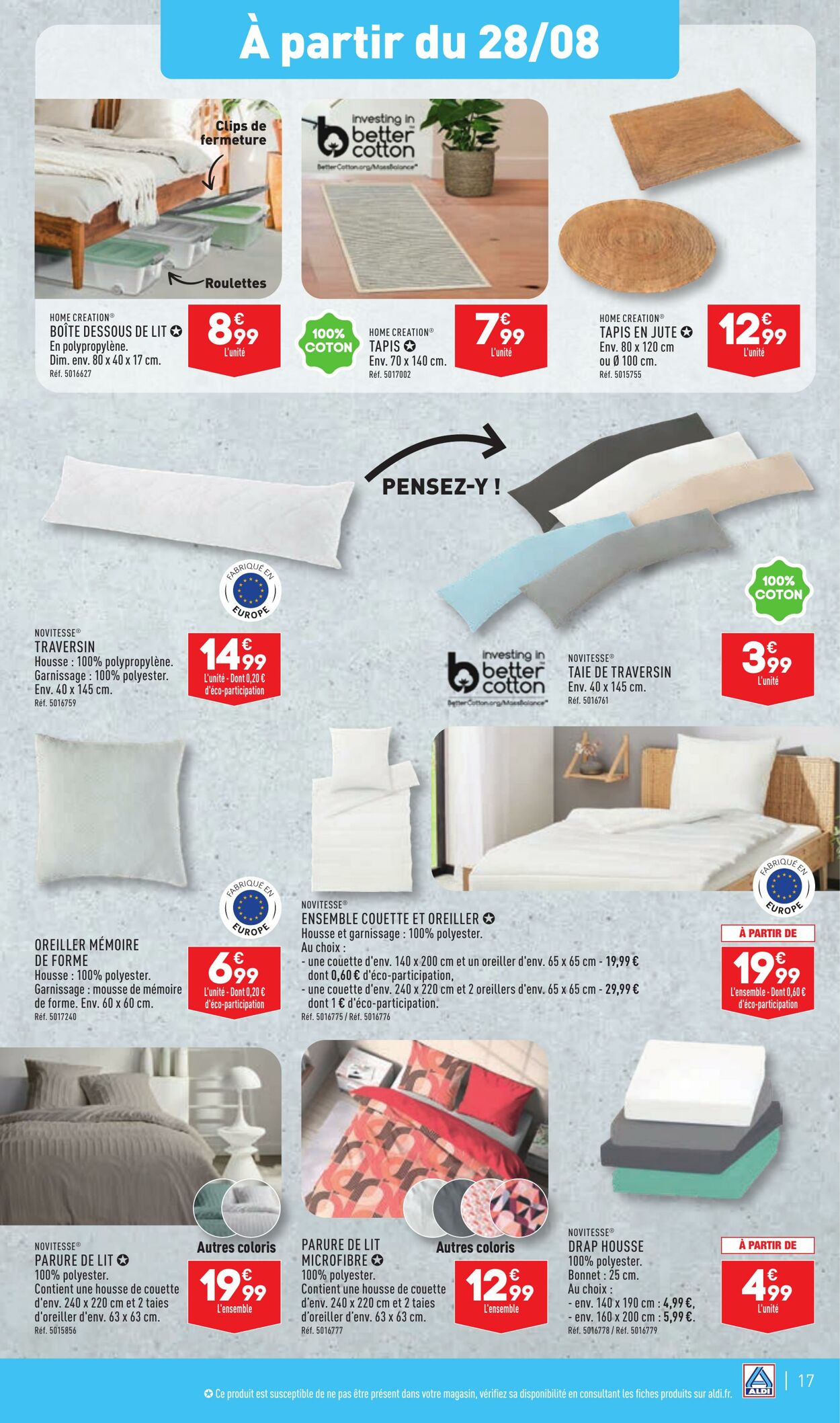 Catalogue Aldi 27.08.2024 - 02.09.2024