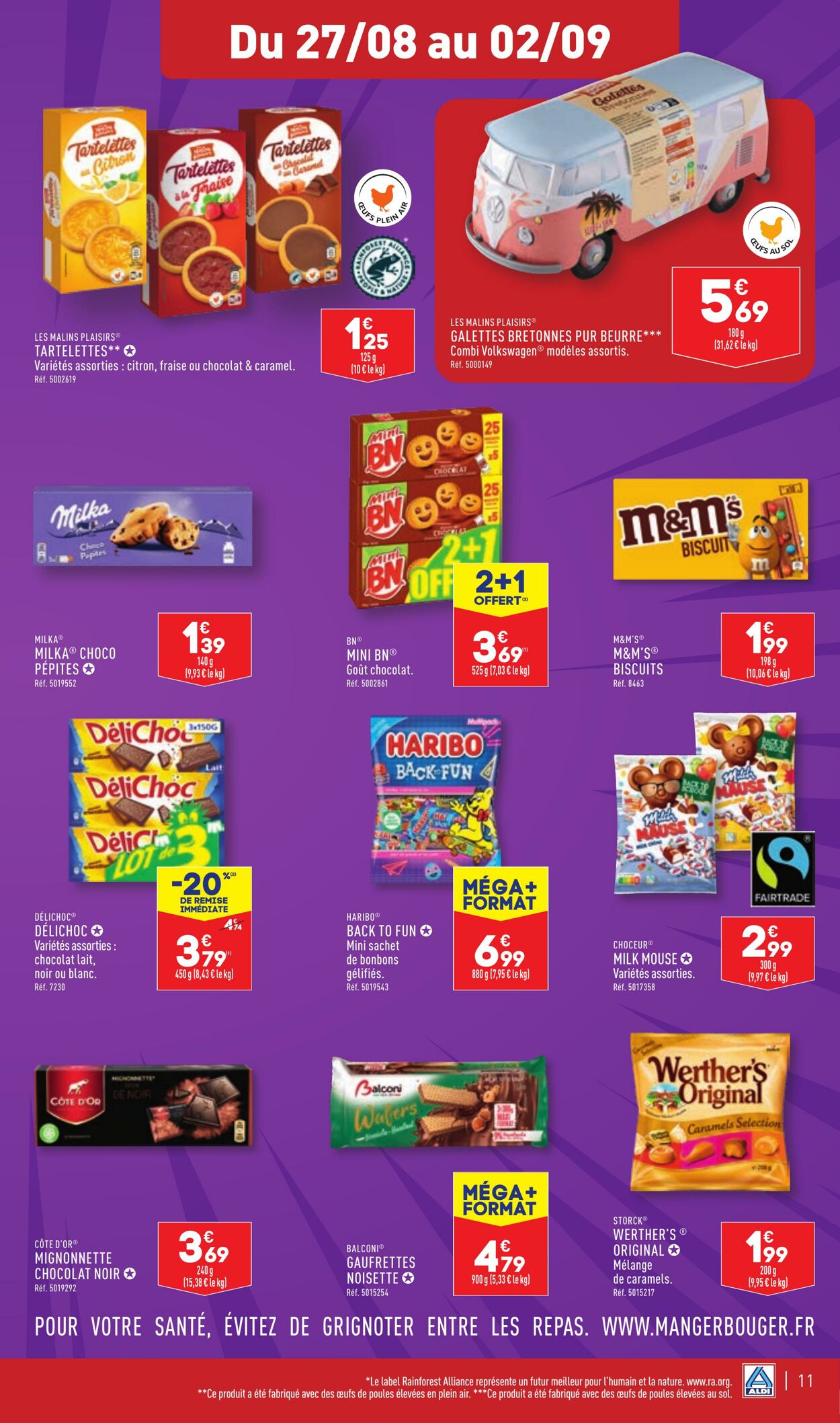 Catalogue Aldi 27.08.2024 - 02.09.2024