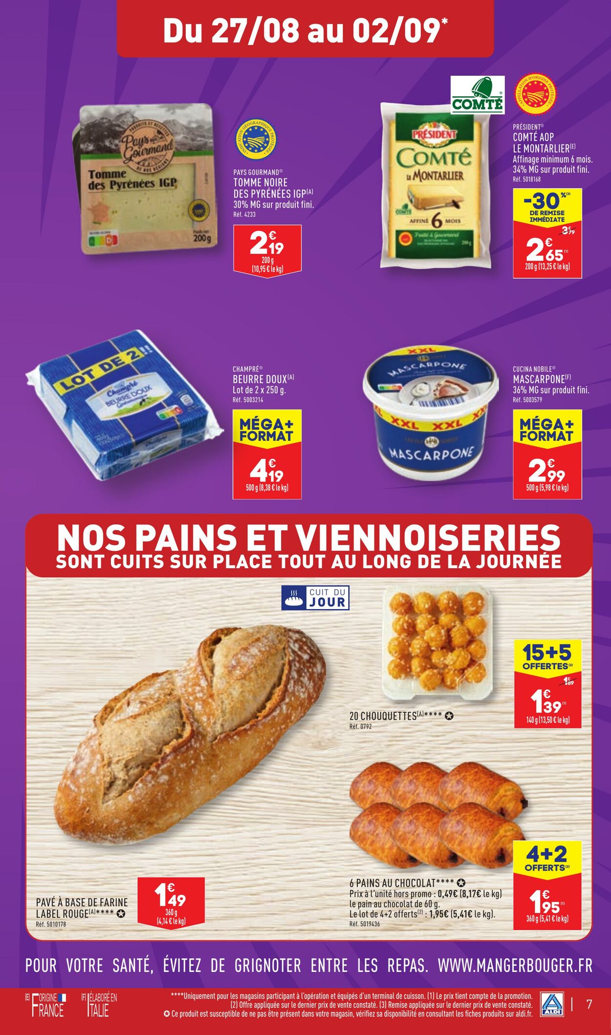 Catalogue Aldi 27.08.2024 - 02.09.2024