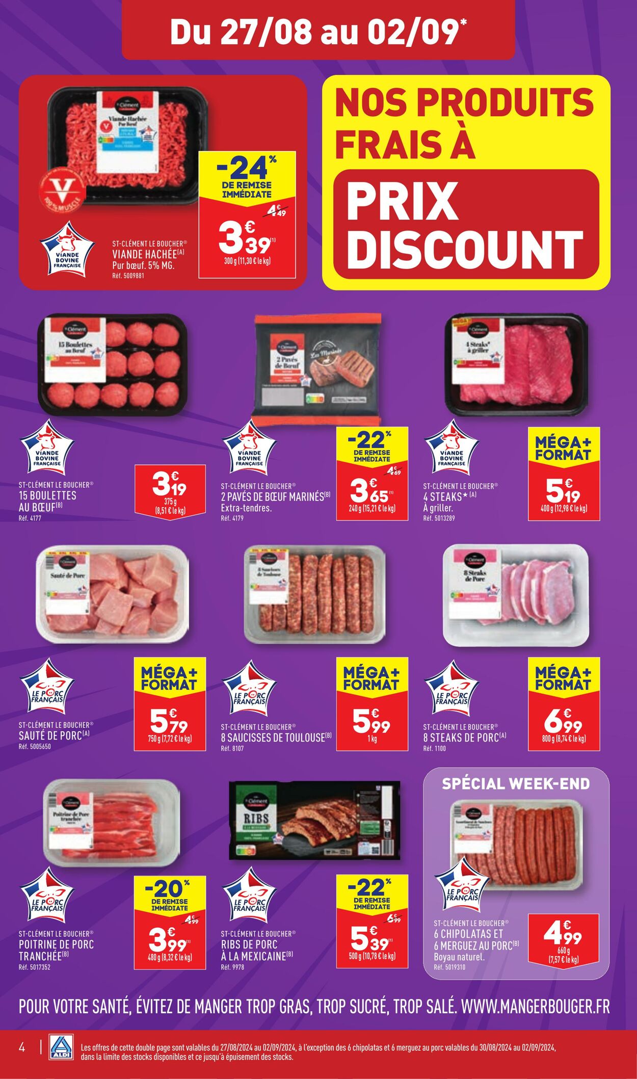 Catalogue Aldi 27.08.2024 - 02.09.2024