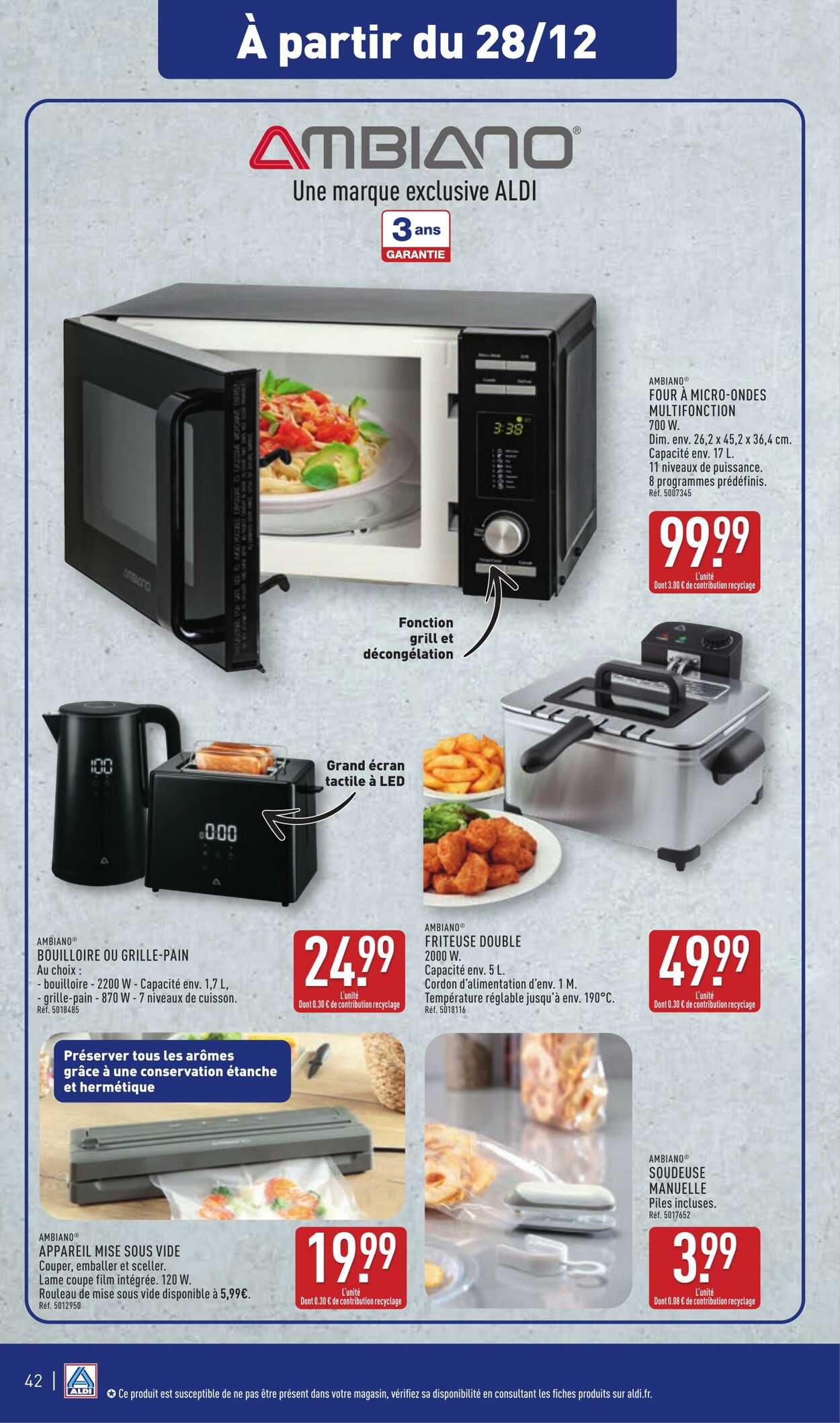 Catalogue Aldi 17.12.2024 - 23.12.2024