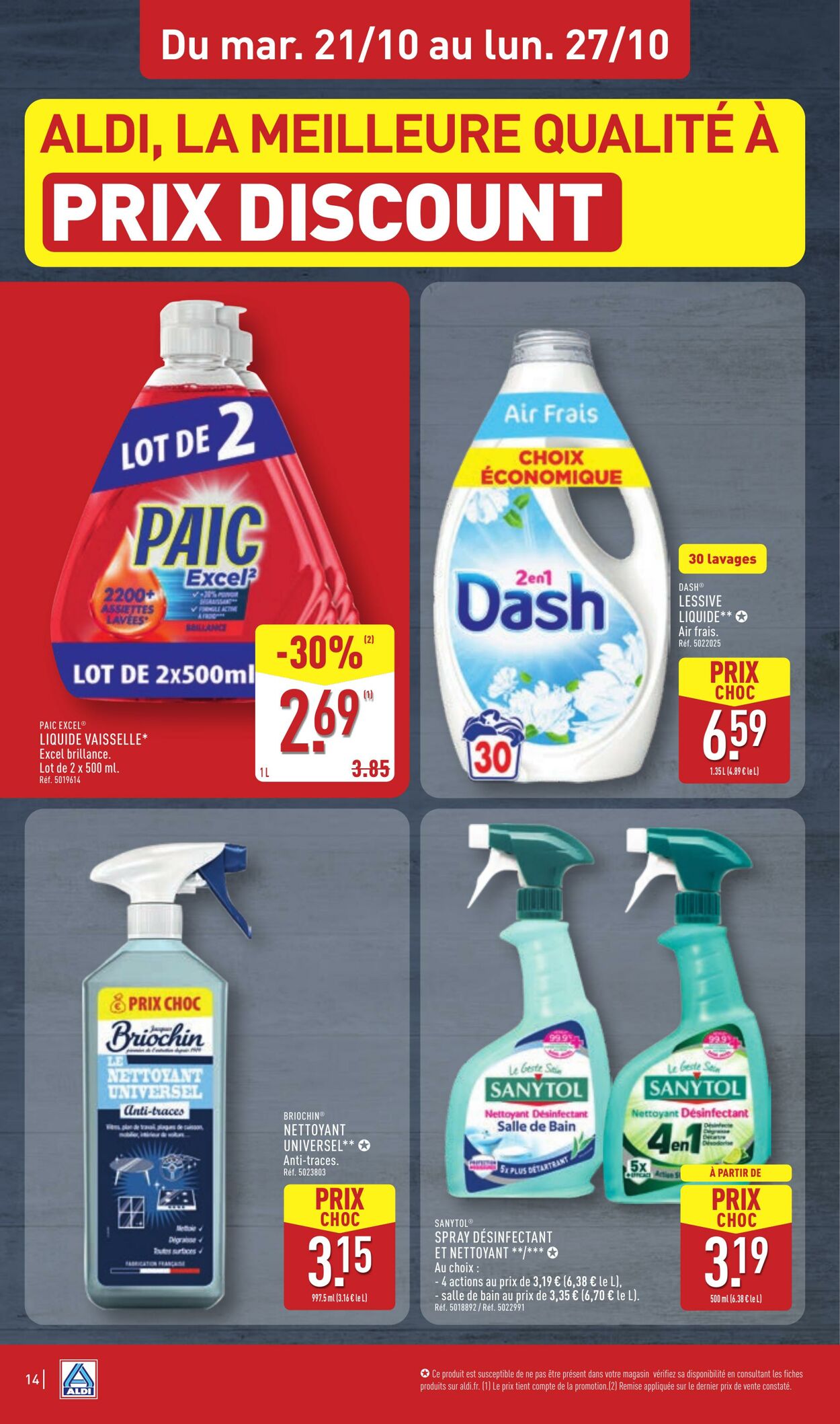 Catalogue Aldi 14.10.2025 - 20.10.2025