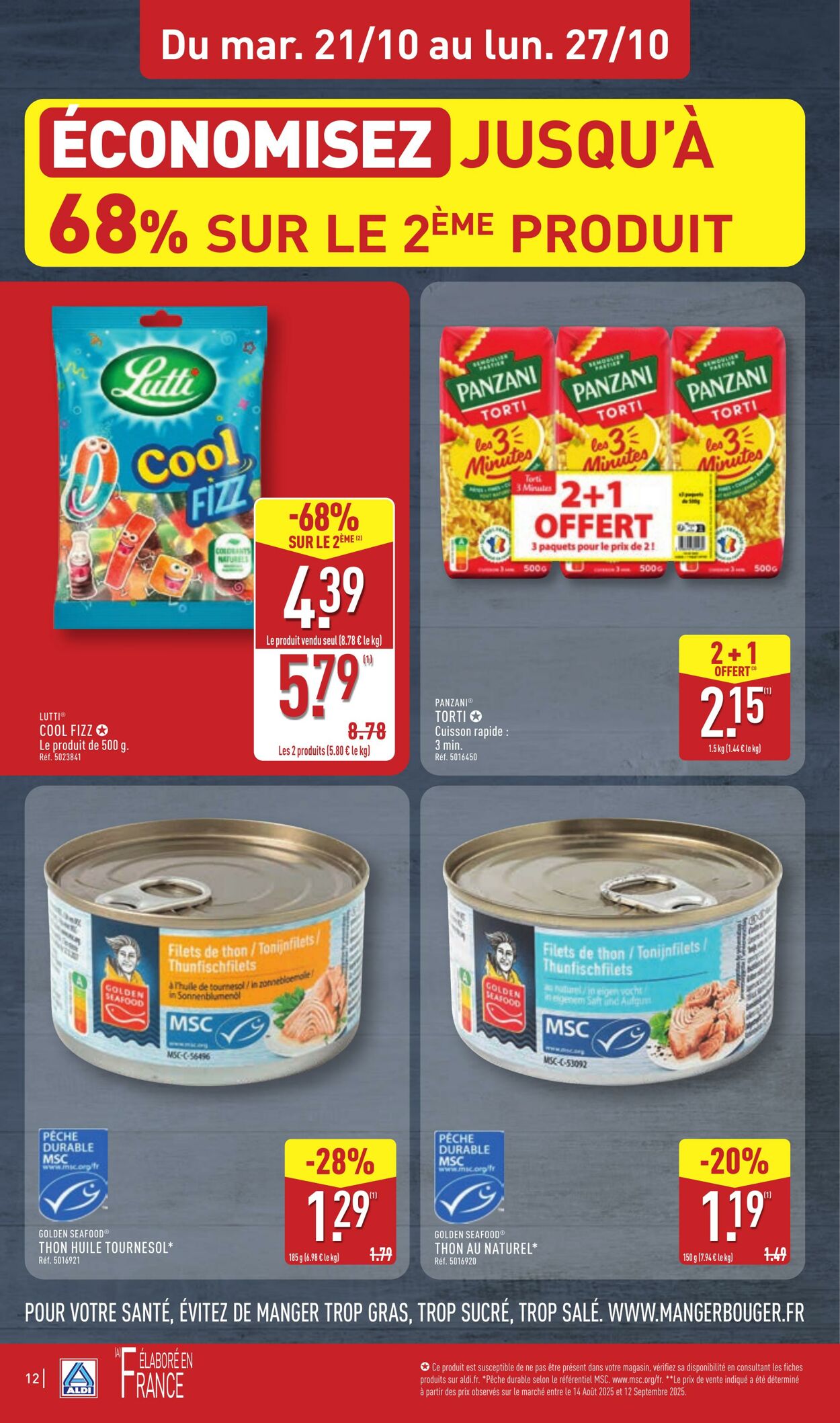 Catalogue Aldi 14.10.2025 - 20.10.2025