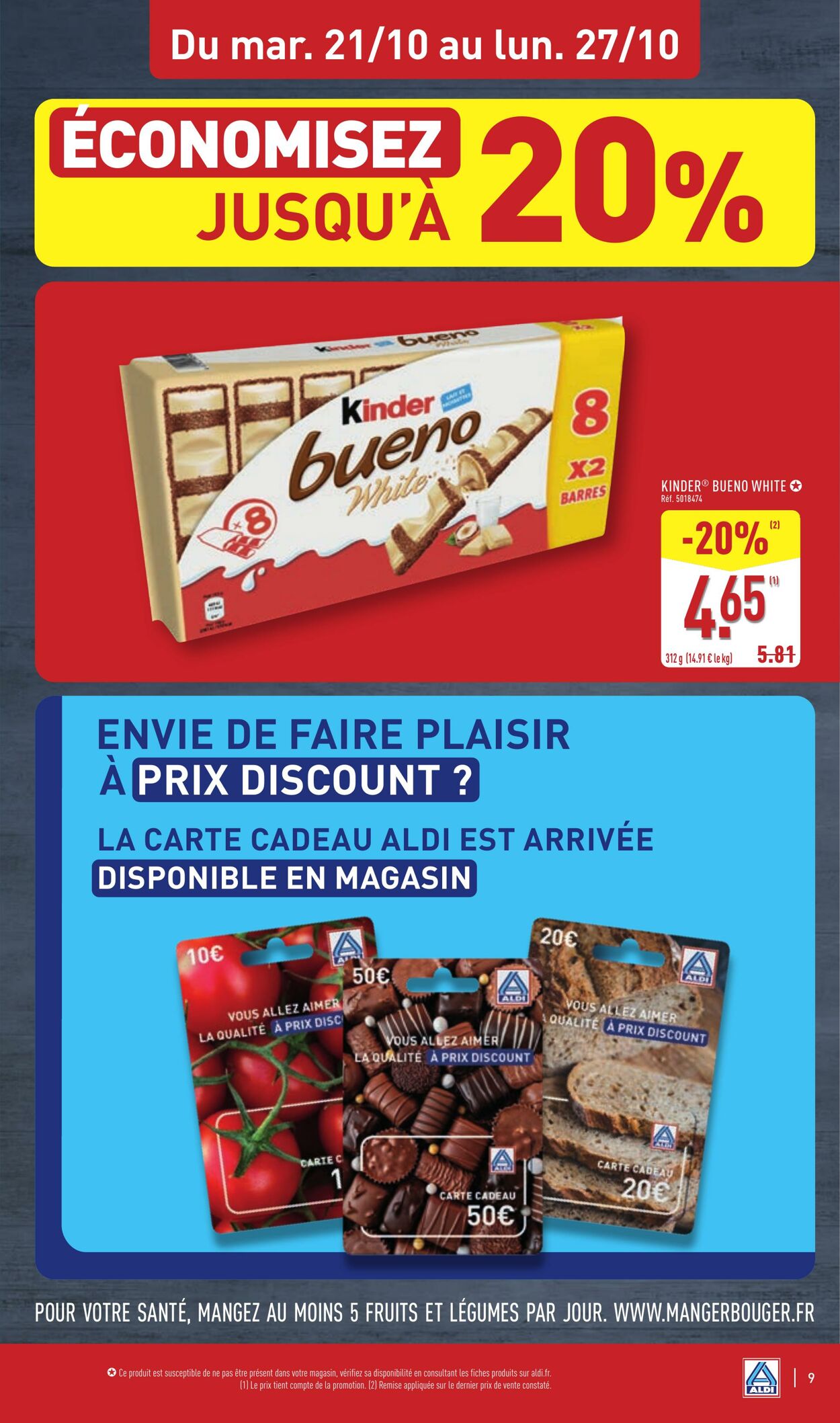 Catalogue Aldi 14.10.2025 - 20.10.2025