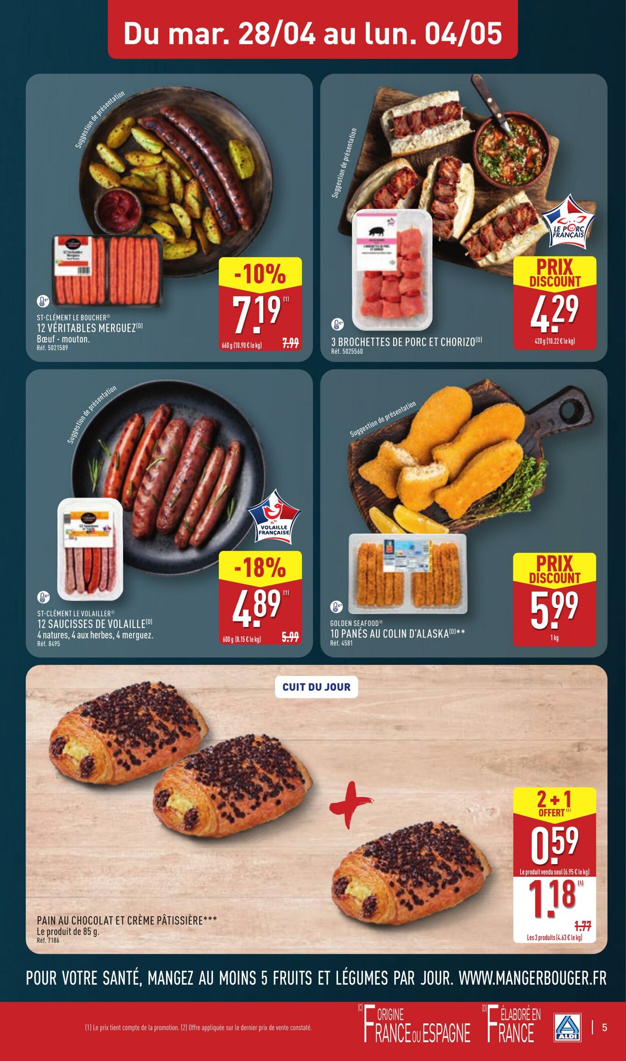 Catalogue Aldi 21.04.2026 - 27.04.2026