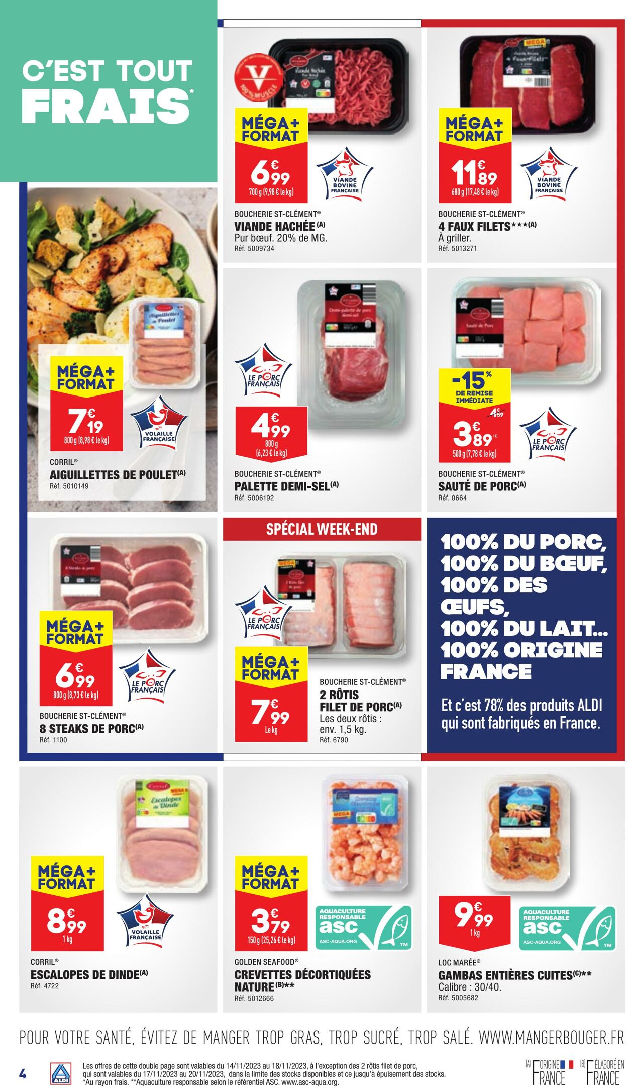 Catalogue Aldi 14.11.2023 - 20.11.2023