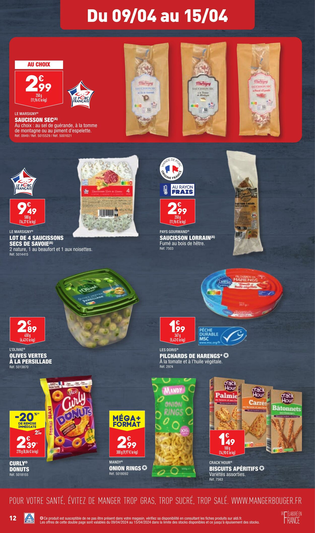 Catalogue Aldi 09.04.2024 - 15.04.2024