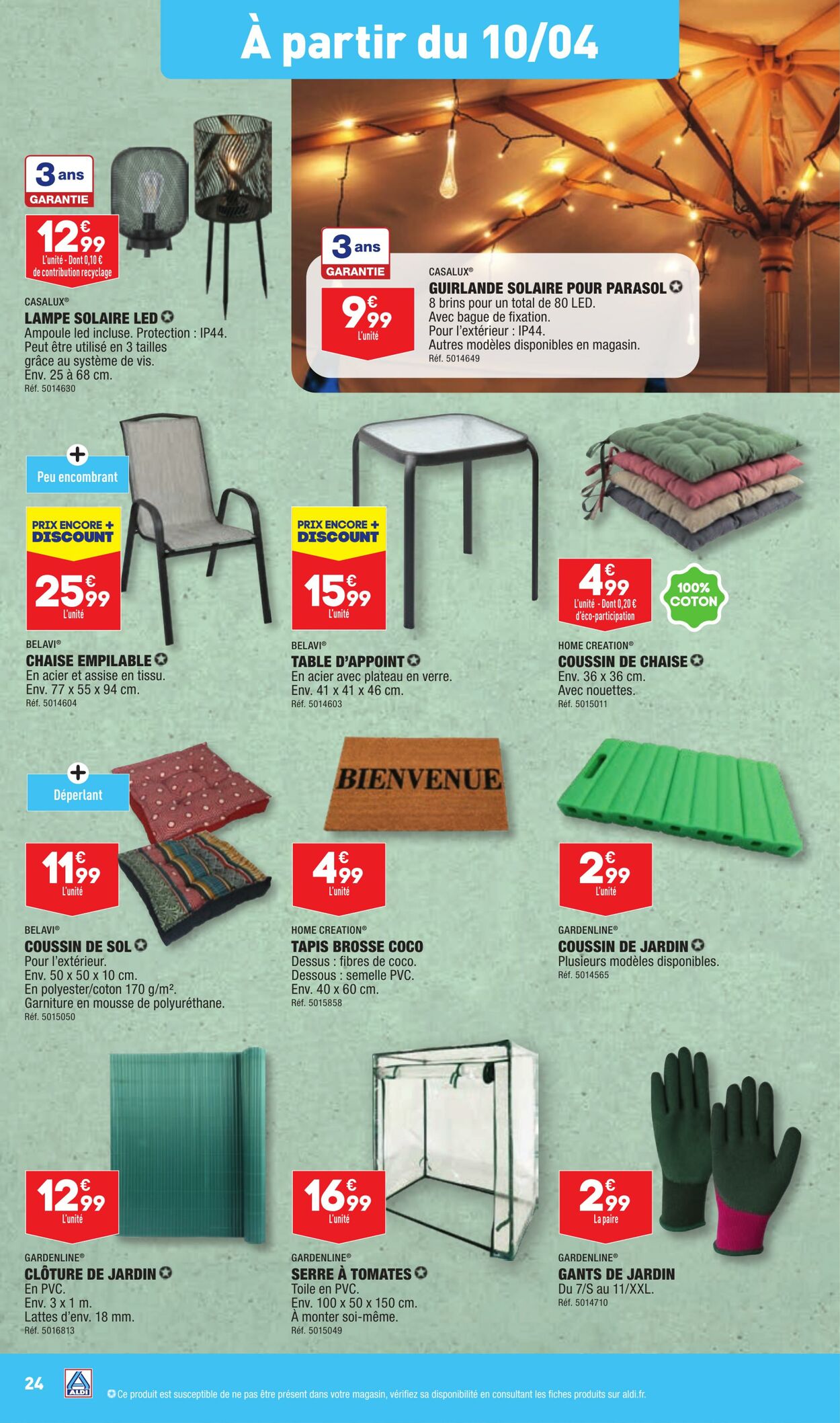 Catalogue Aldi 09.04.2024 - 15.04.2024