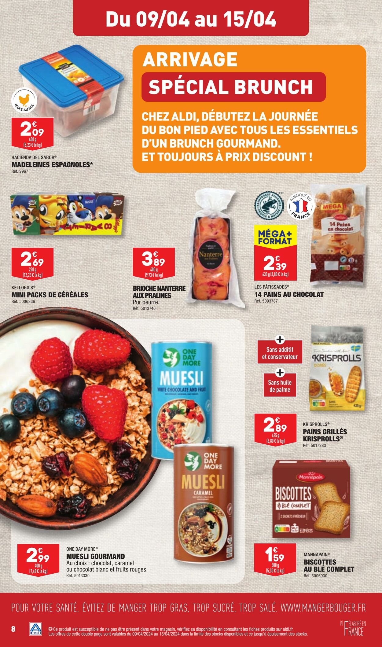 Catalogue Aldi 09.04.2024 - 15.04.2024