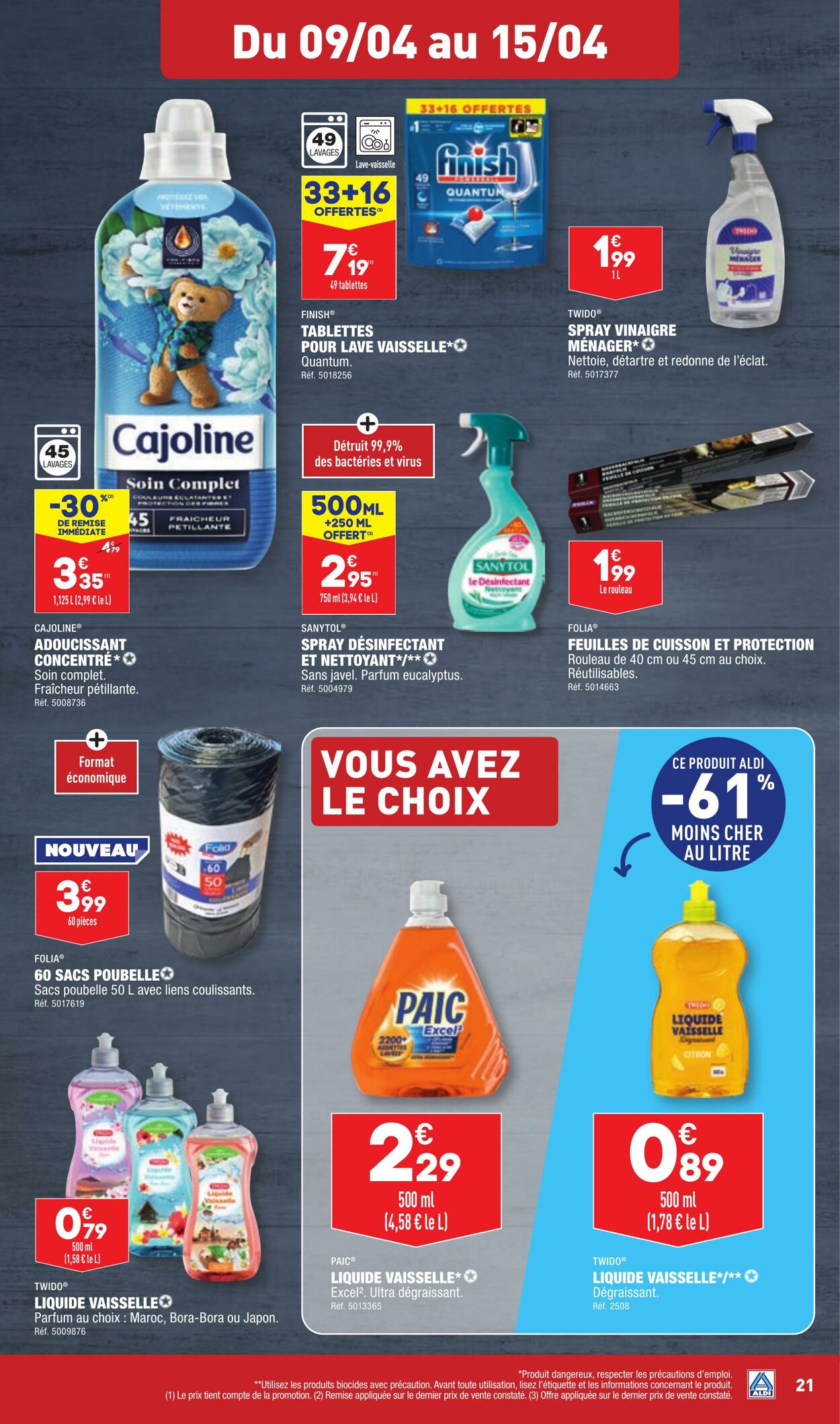 Catalogue Aldi 09.04.2024 - 15.04.2024