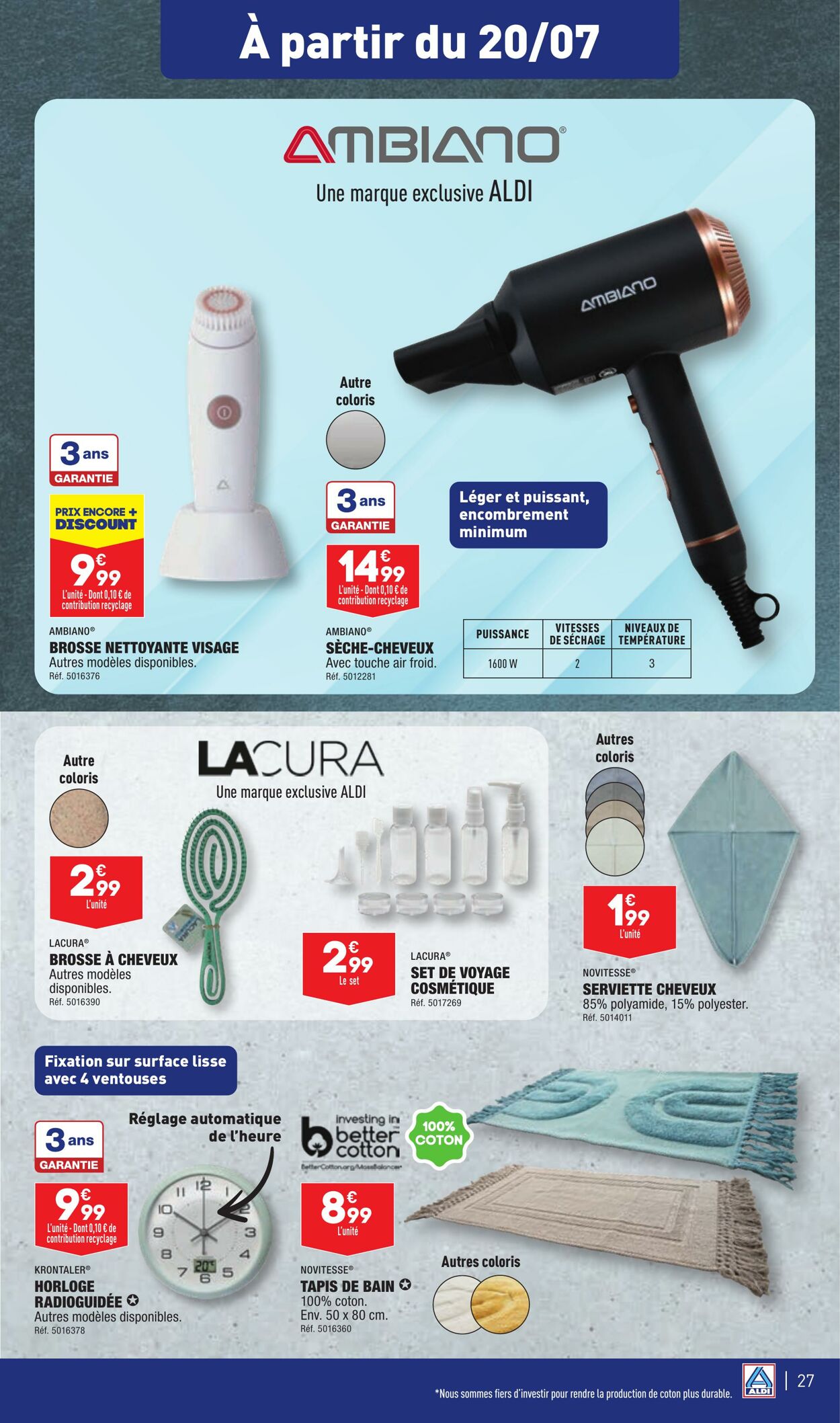 Catalogue Aldi 16.07.2024 - 22.07.2024