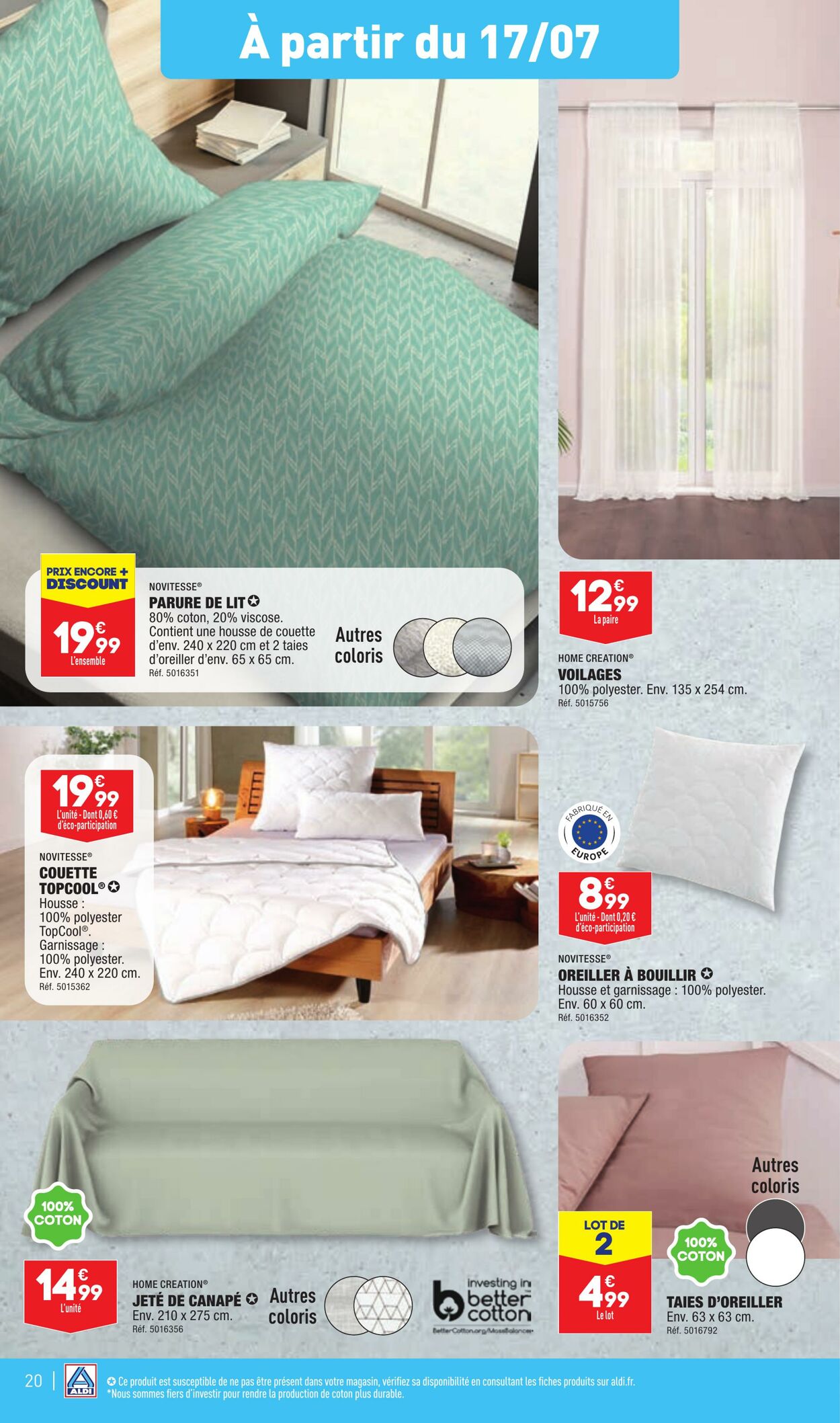 Catalogue Aldi 16.07.2024 - 22.07.2024