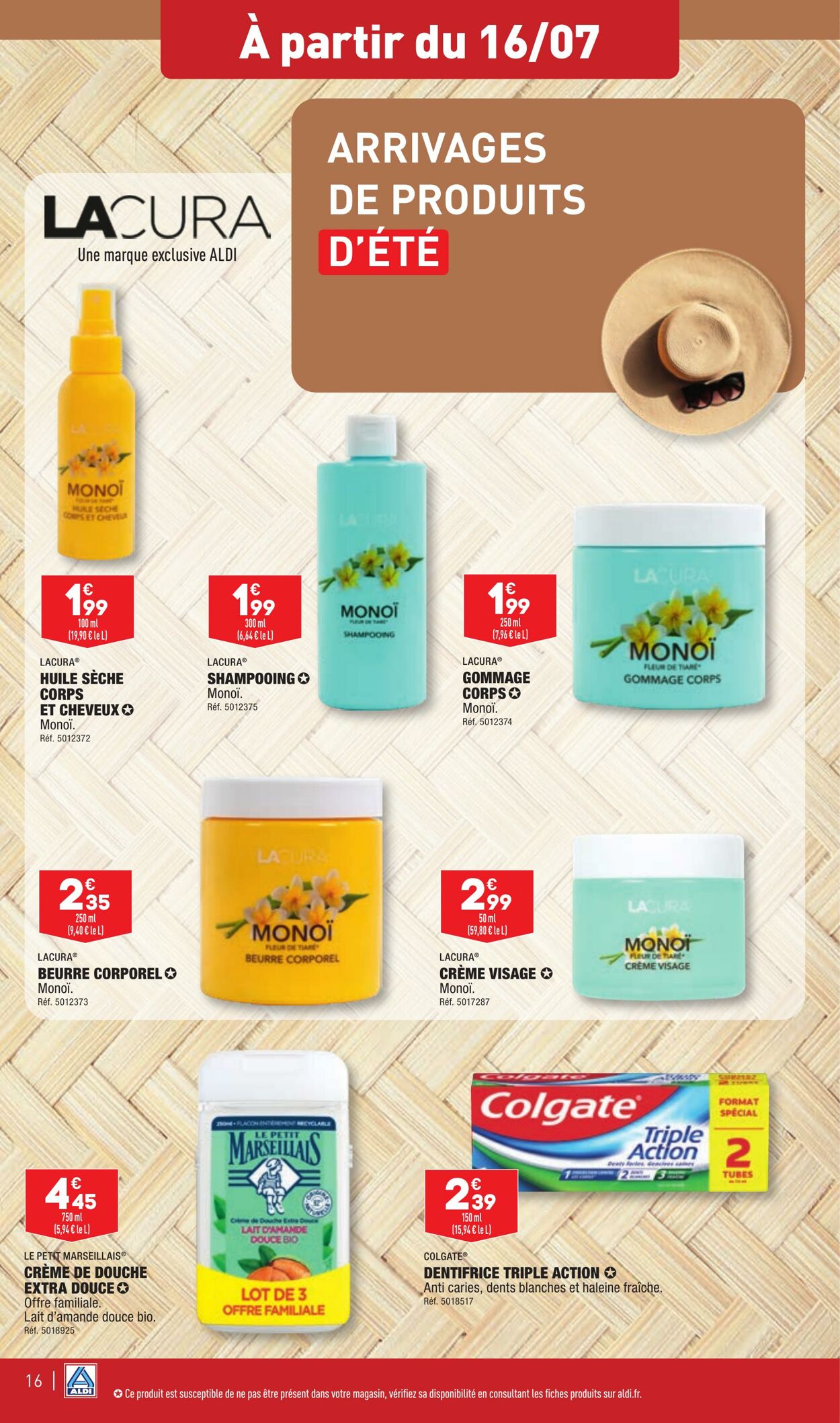 Catalogue Aldi 16.07.2024 - 22.07.2024