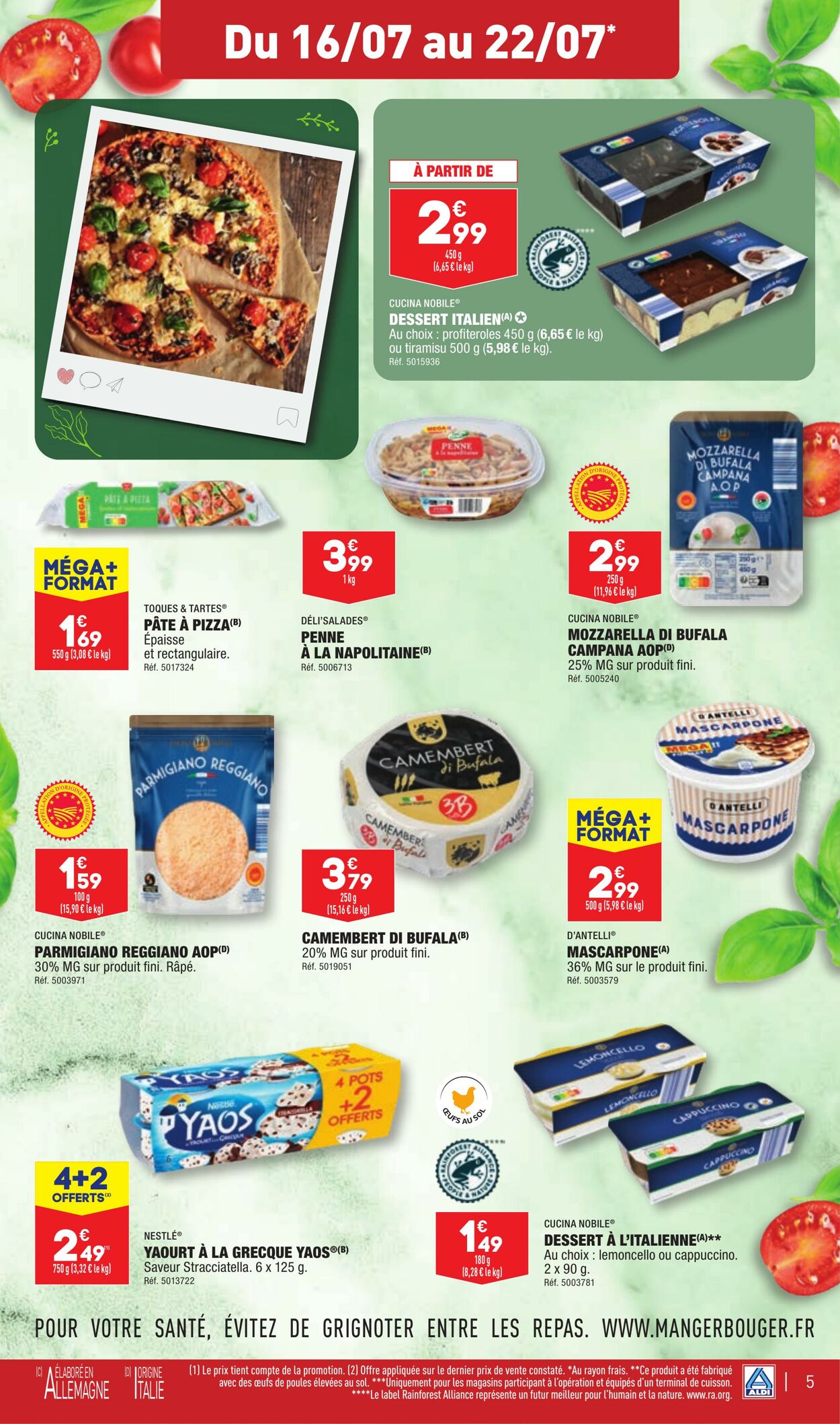 Catalogue Aldi 16.07.2024 - 22.07.2024