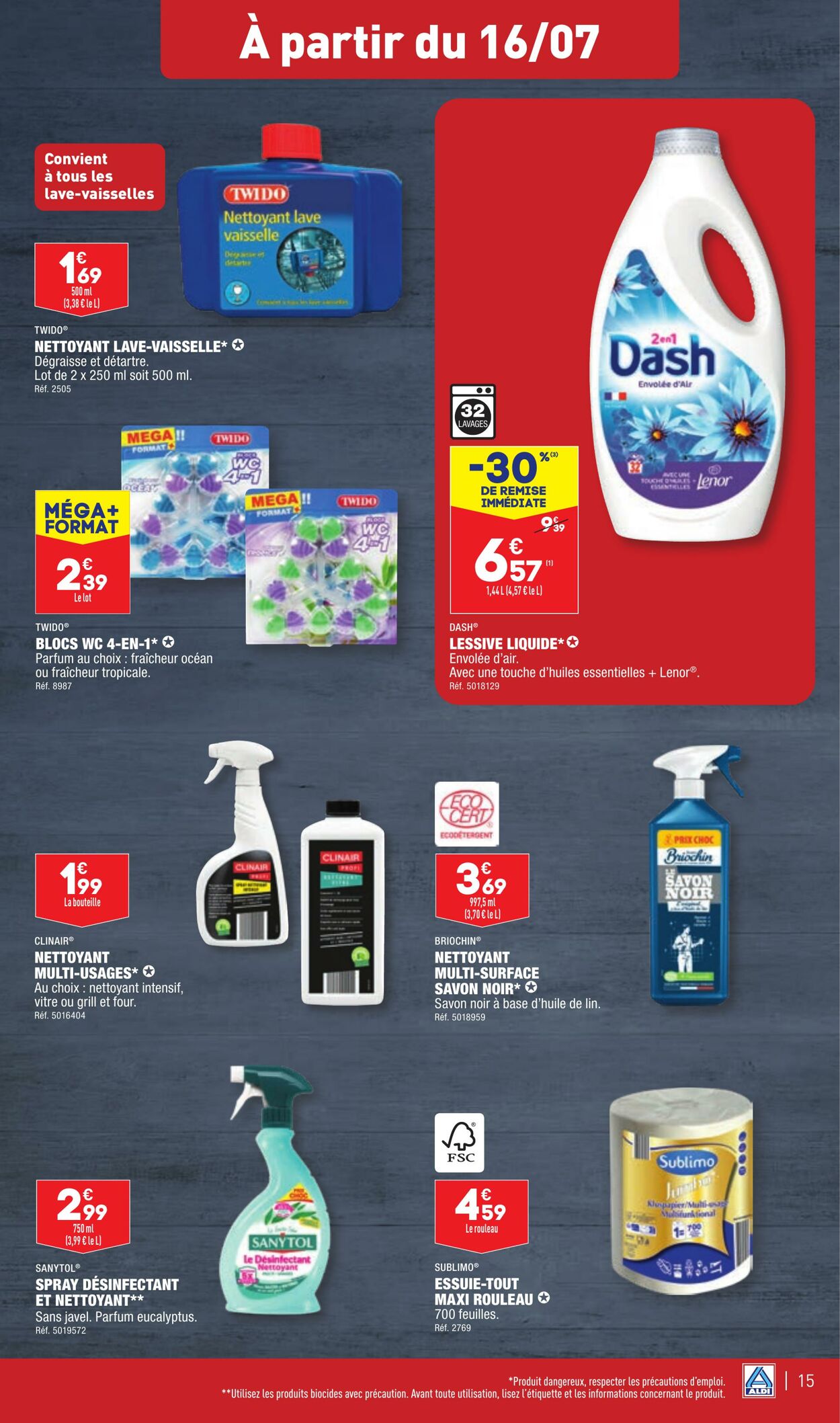 Catalogue Aldi 16.07.2024 - 22.07.2024