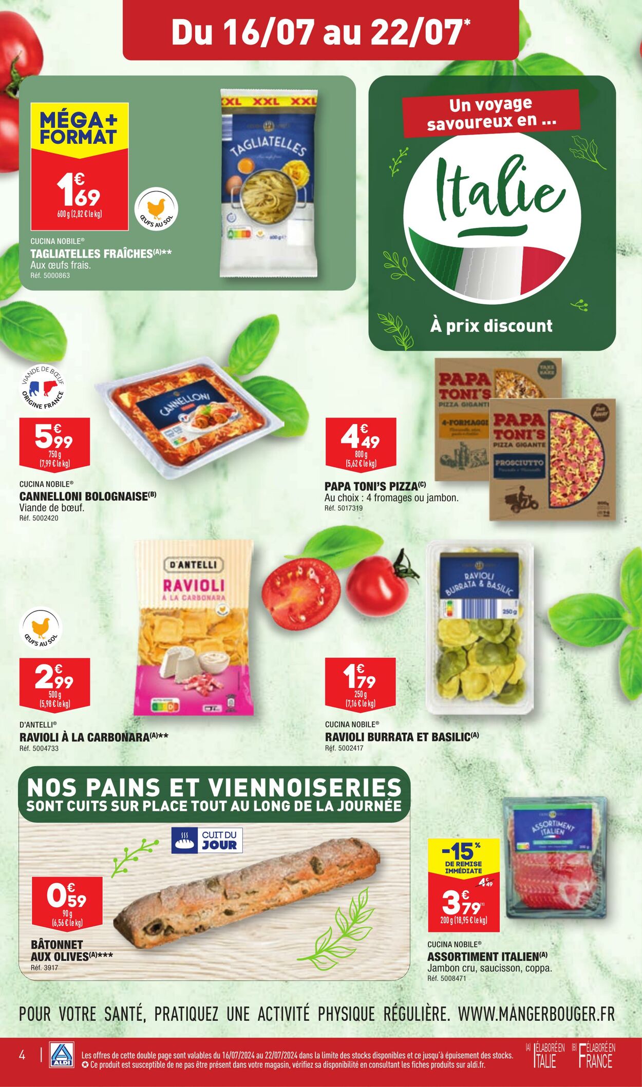 Catalogue Aldi 16.07.2024 - 22.07.2024