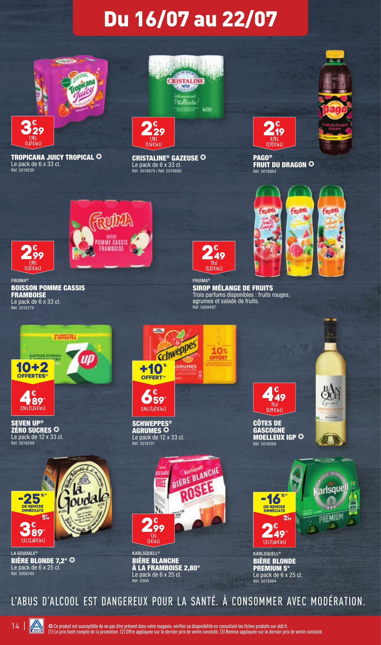 Catalogue Aldi 16.07.2024 - 22.07.2024