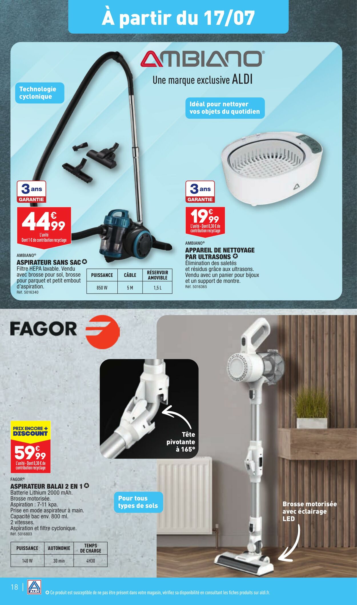 Catalogue Aldi 16.07.2024 - 22.07.2024