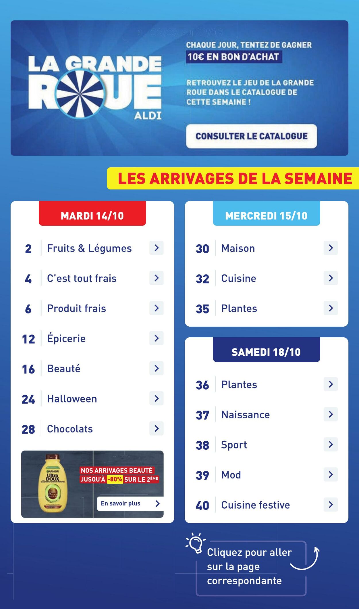 Catalogue Aldi 07.10.2025 - 13.10.2025