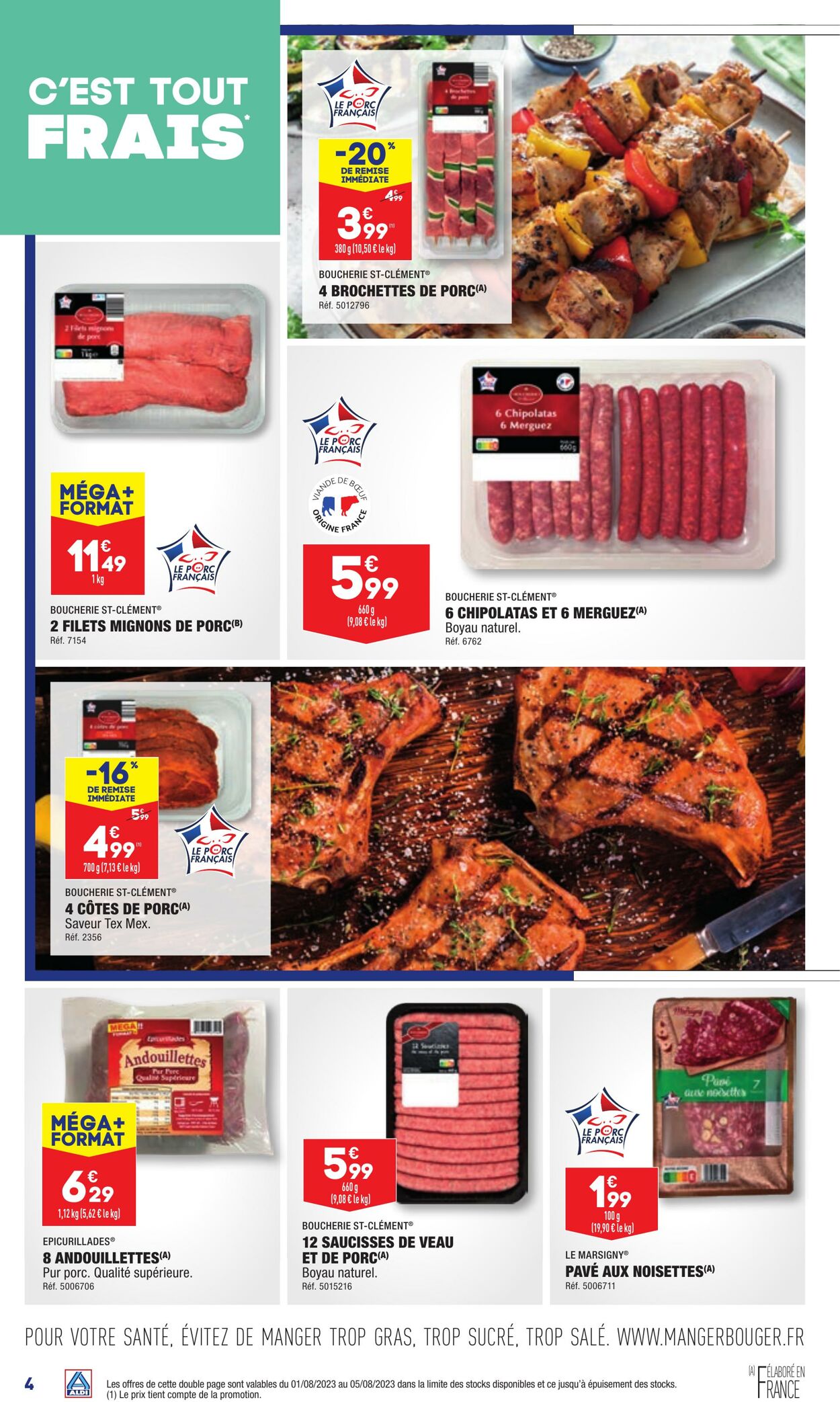 Catalogue Aldi 01.08.2023 - 07.08.2023