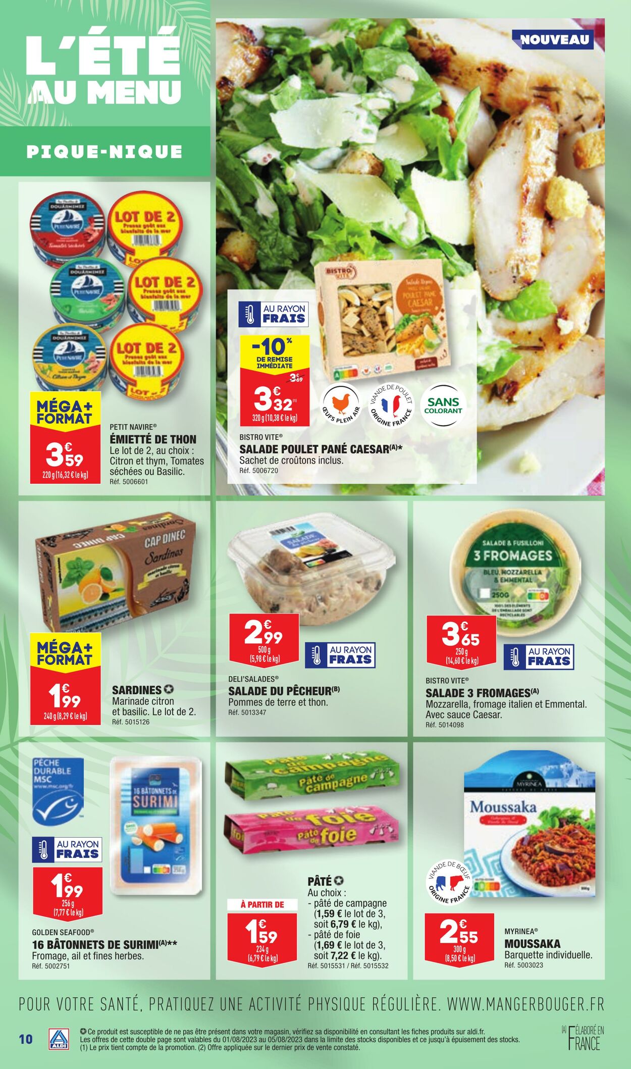 Catalogue Aldi 01.08.2023 - 07.08.2023