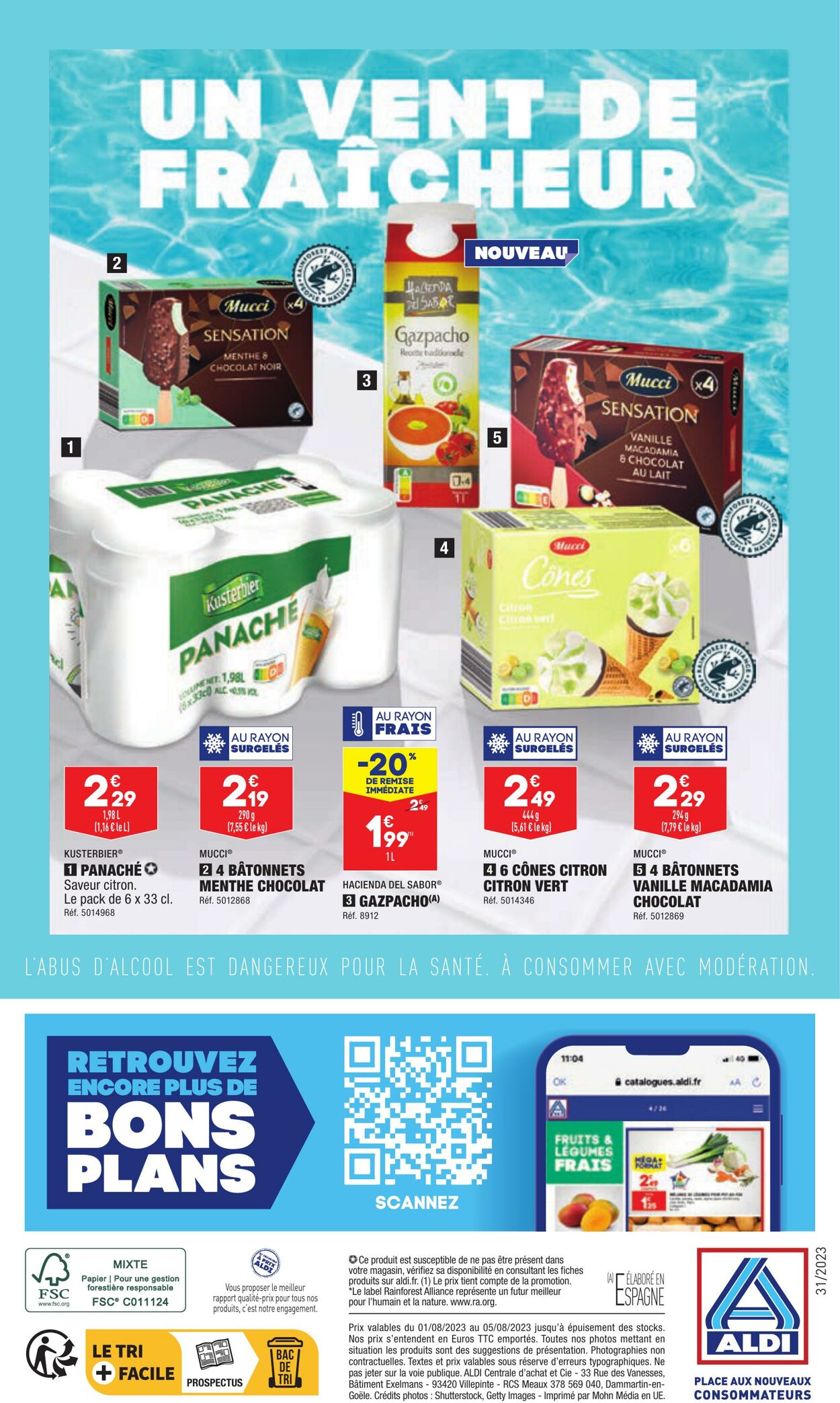 Catalogue Aldi 01.08.2023 - 07.08.2023