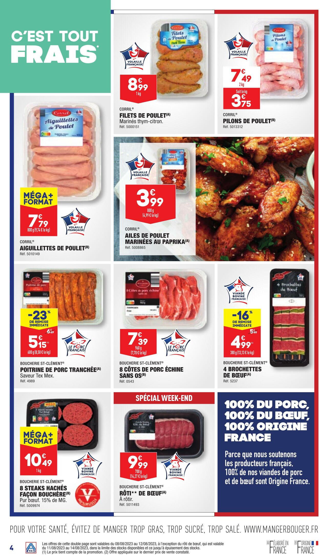 Catalogue Aldi 08.08.2023 - 14.08.2023