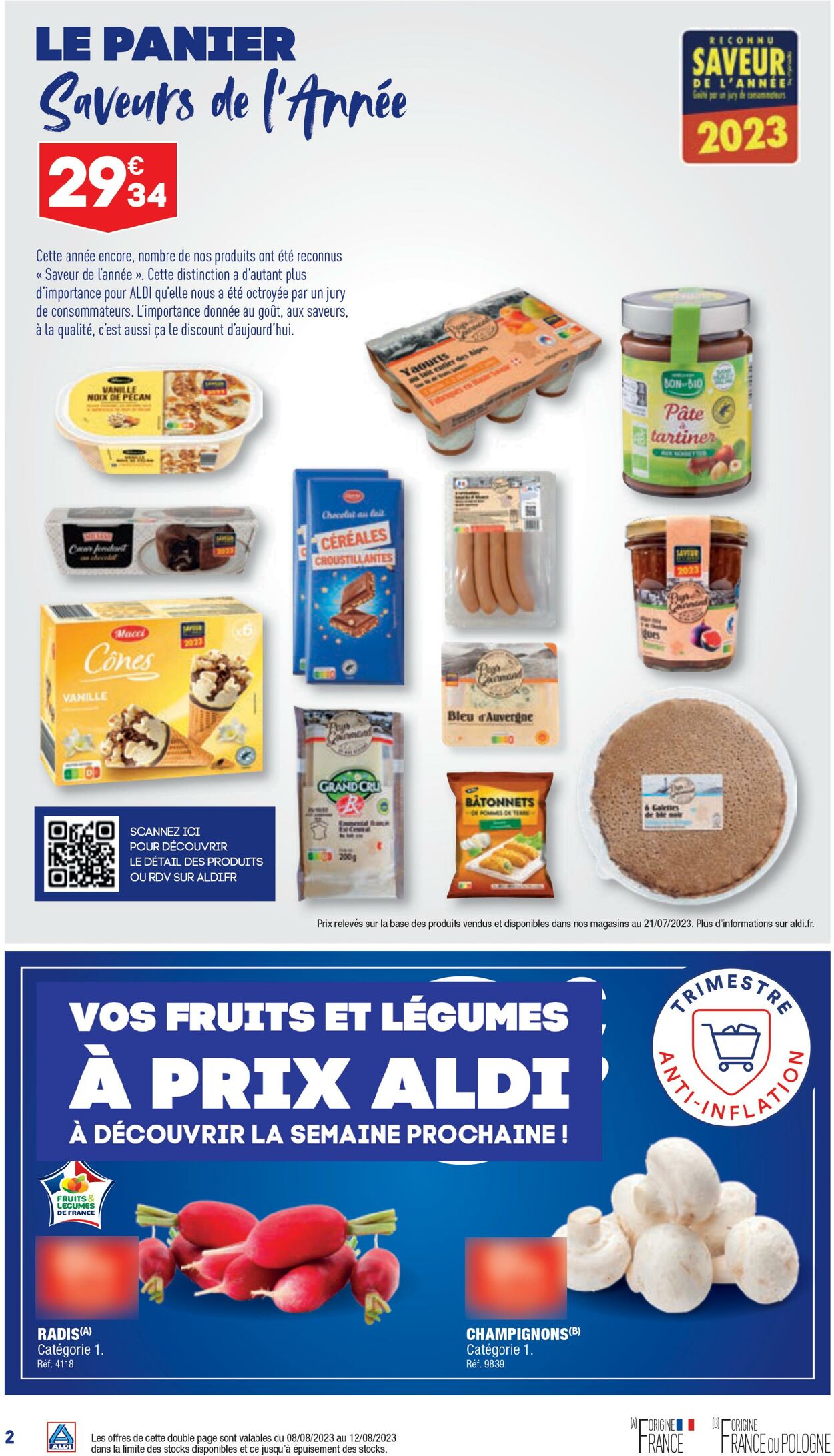 Catalogue Aldi 08.08.2023 - 14.08.2023