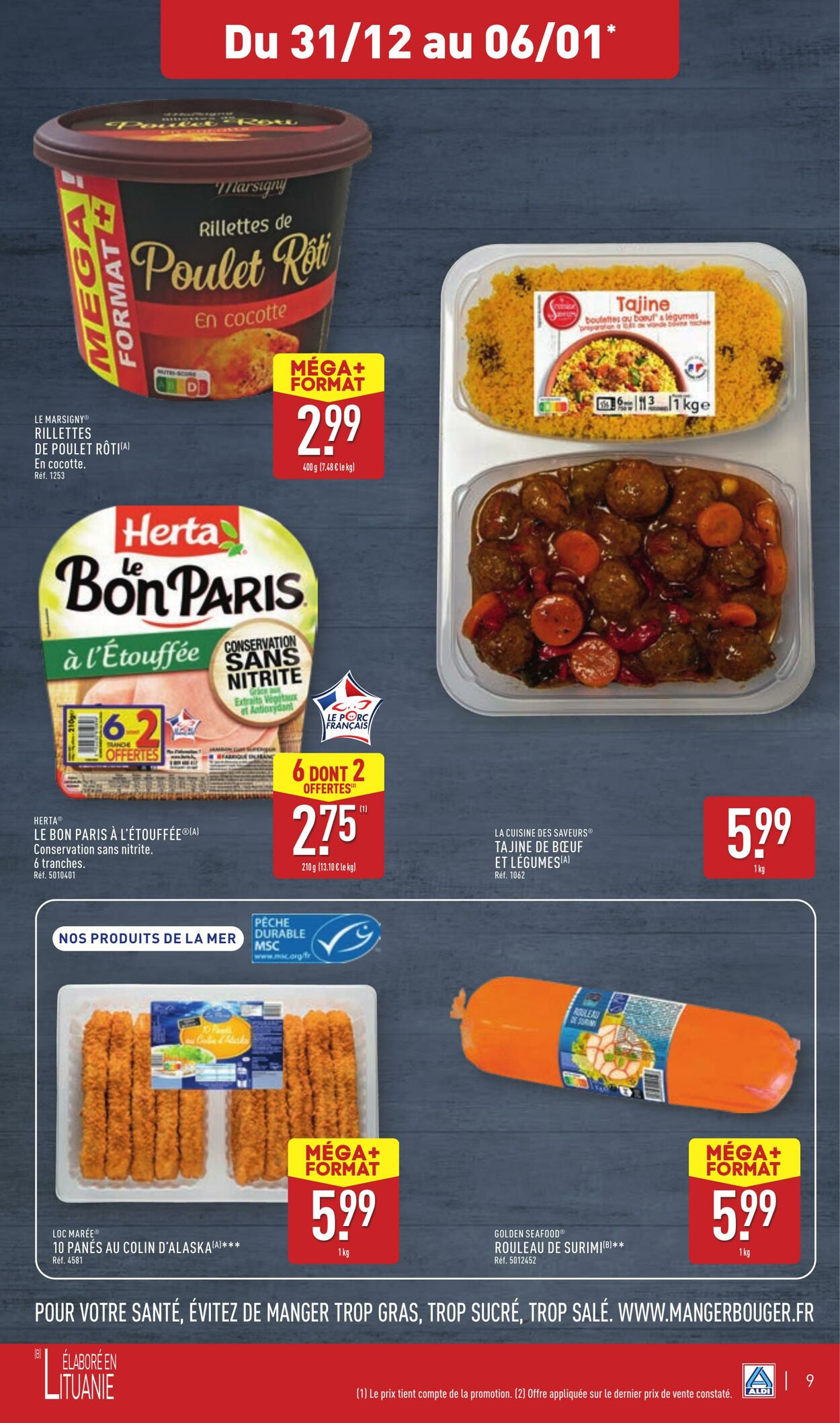 Catalogue Aldi 24.12.2024 - 30.12.2024