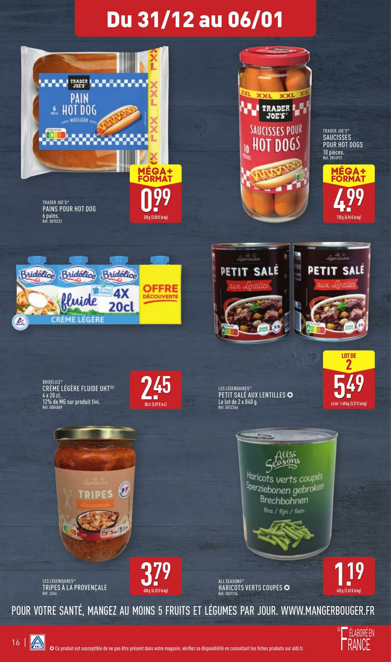 Catalogue Aldi 24.12.2024 - 30.12.2024