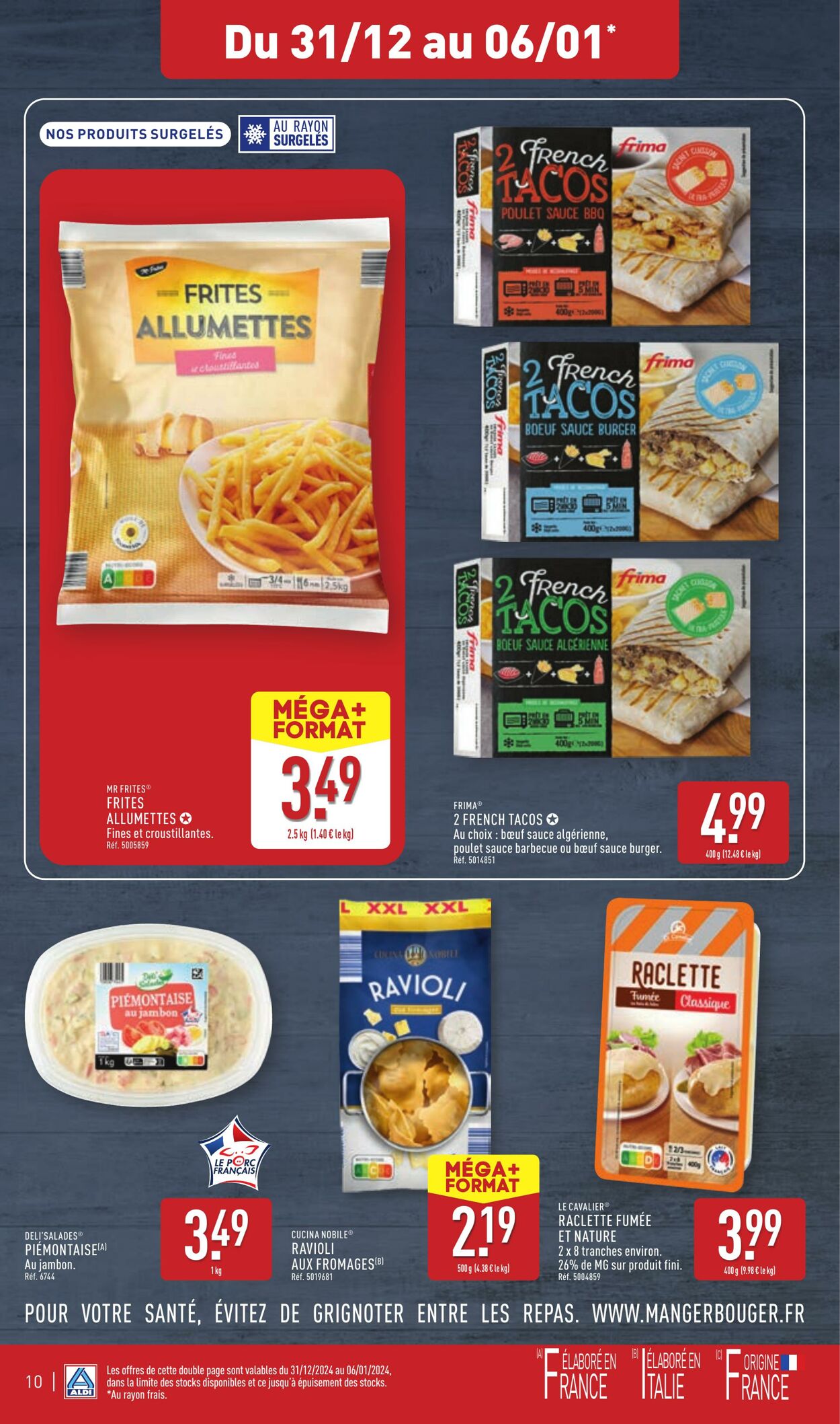 Catalogue Aldi 24.12.2024 - 30.12.2024