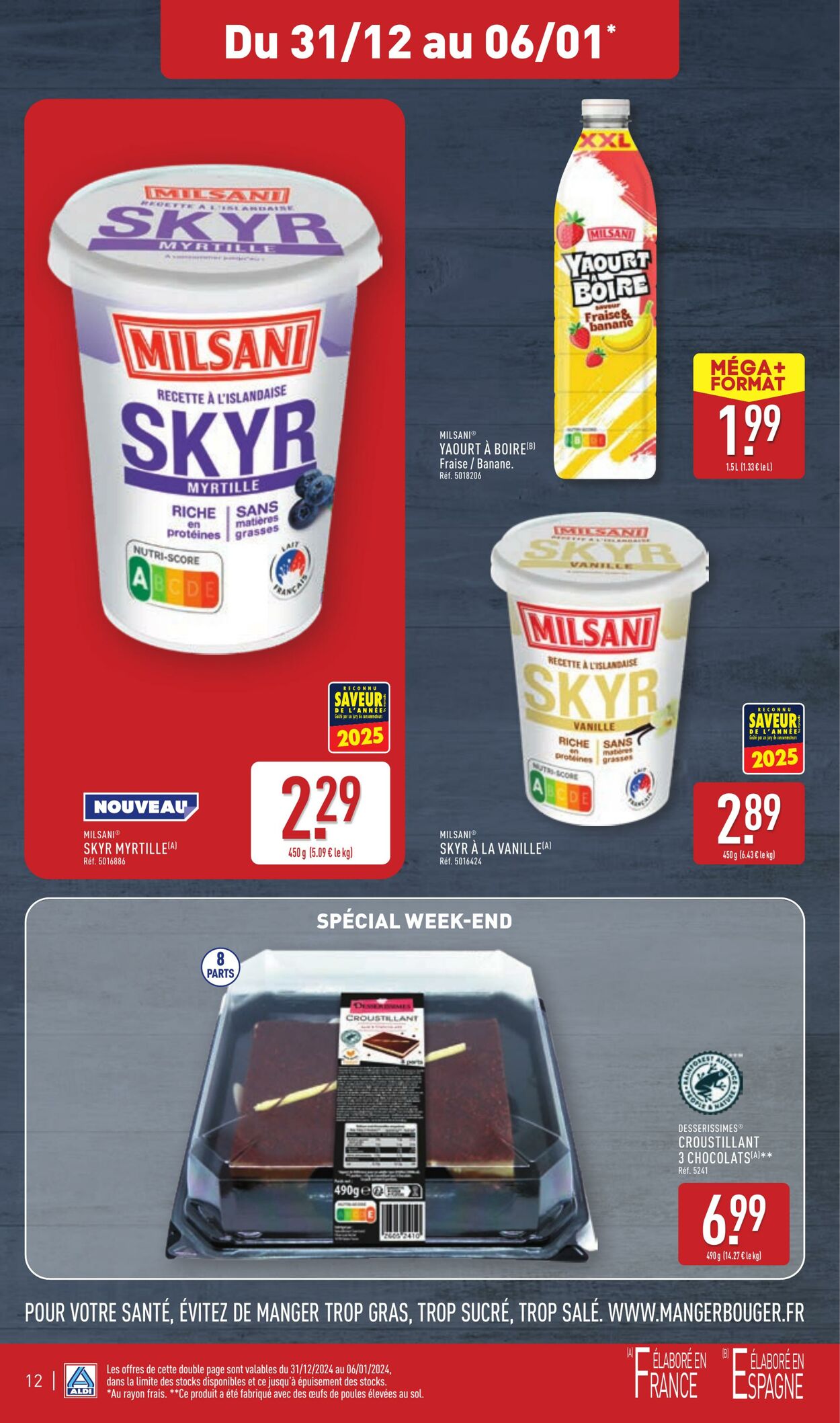 Catalogue Aldi 24.12.2024 - 30.12.2024