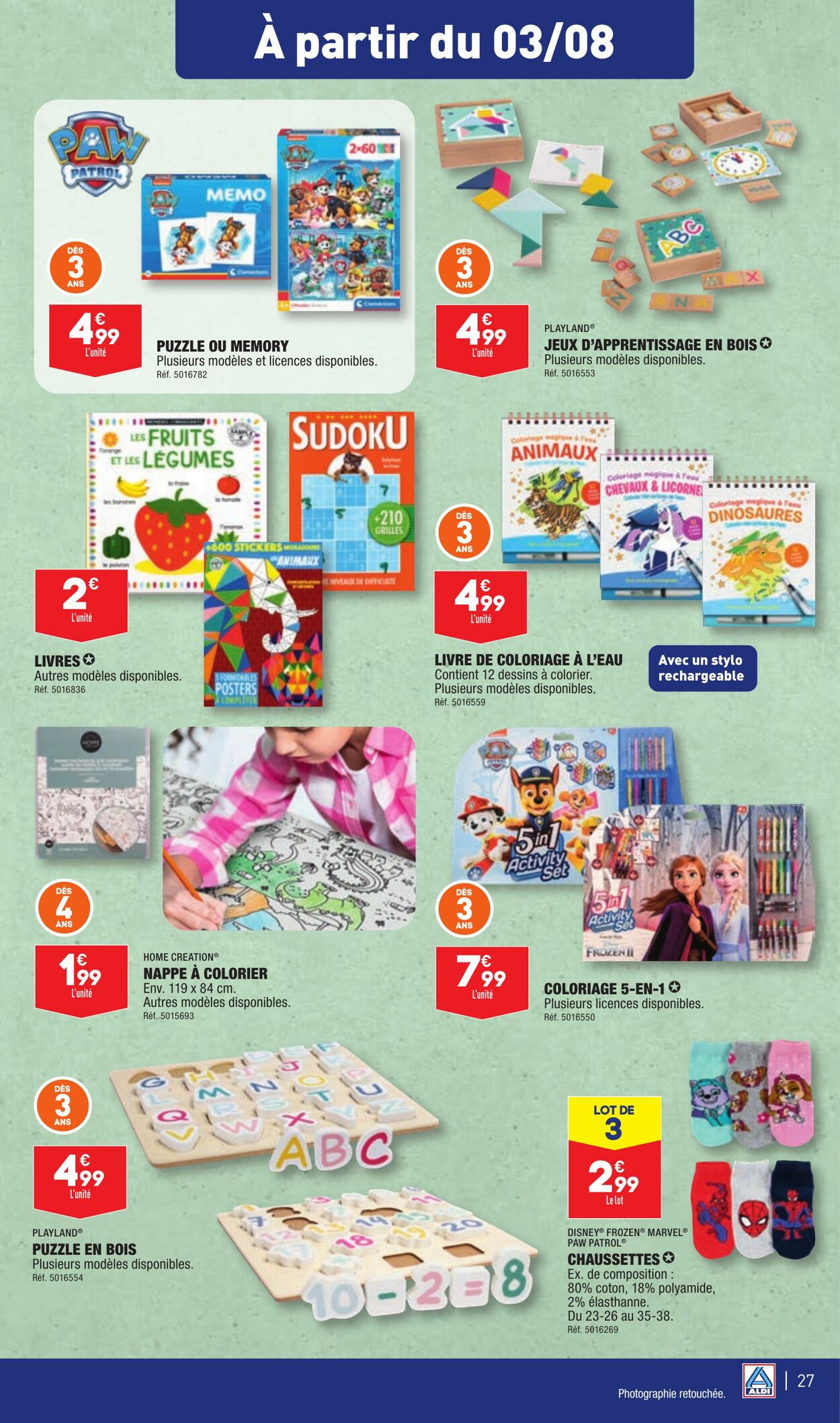 Catalogue Aldi 30.07.2024 - 05.08.2024