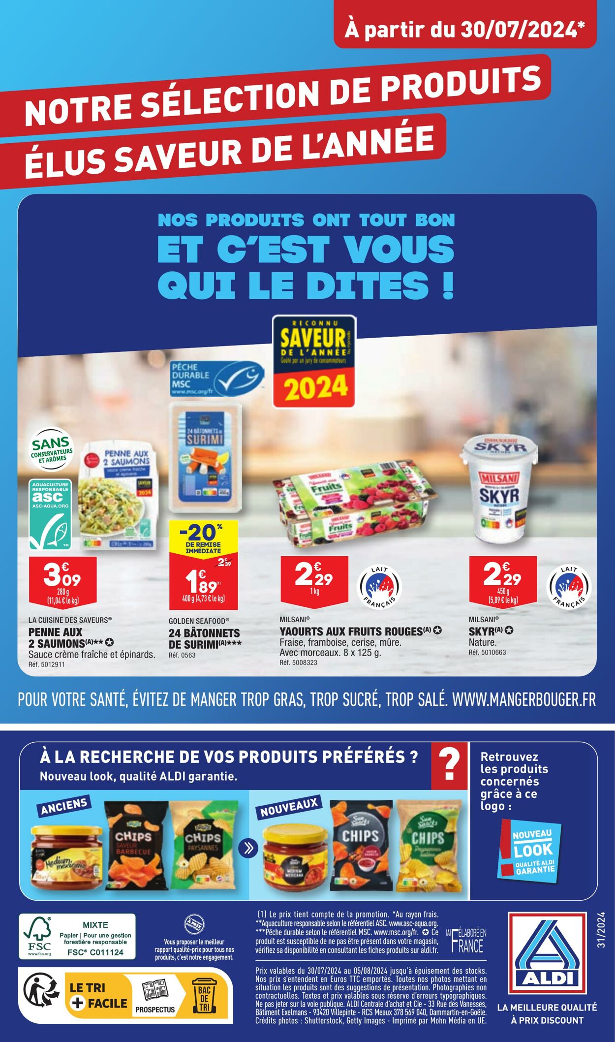 Catalogue Aldi 30.07.2024 - 05.08.2024