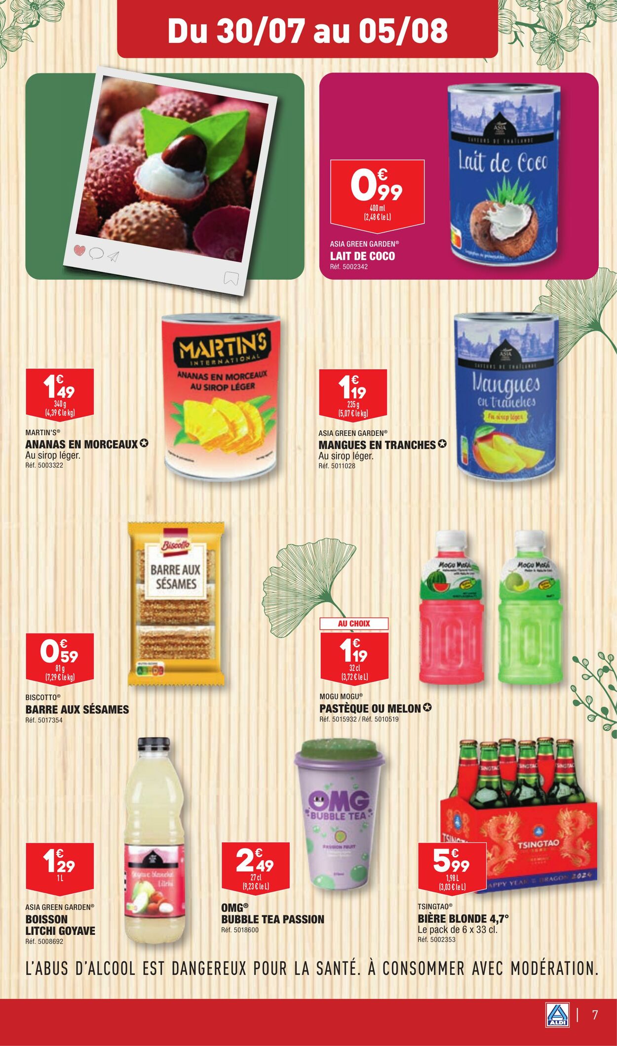 Catalogue Aldi 30.07.2024 - 05.08.2024