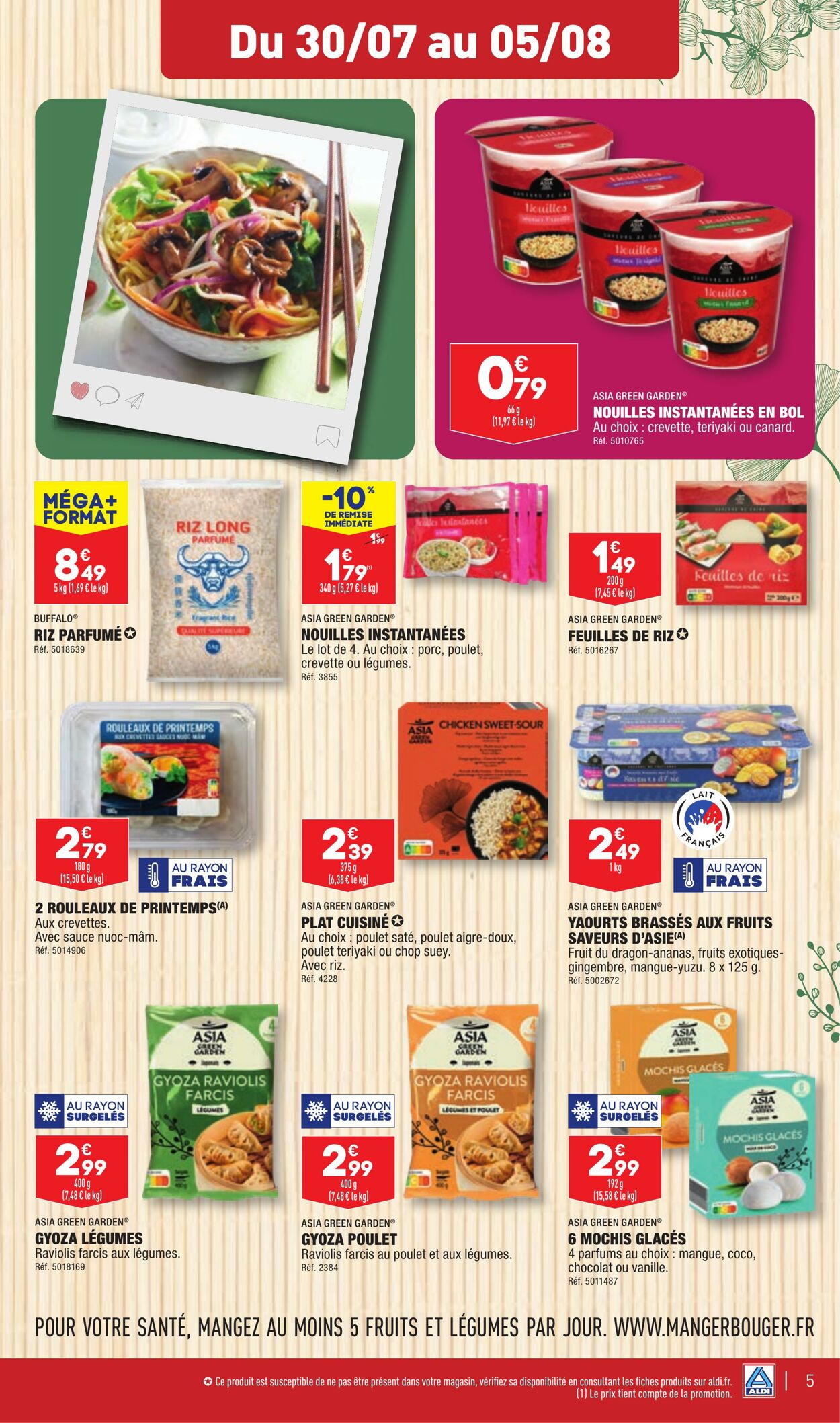 Catalogue Aldi 30.07.2024 - 05.08.2024