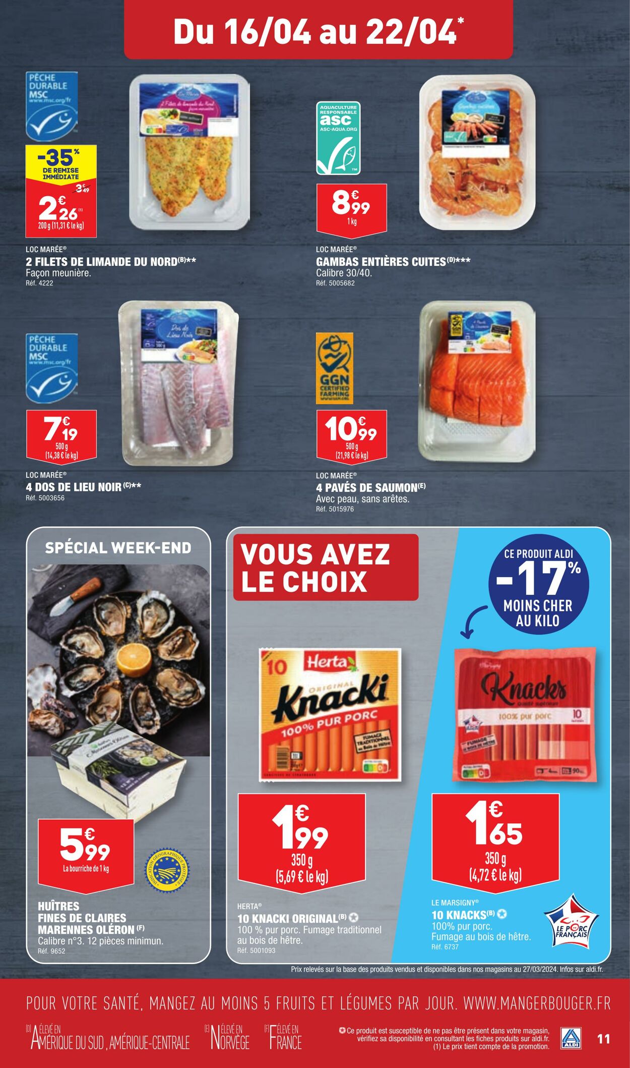 Catalogue Aldi 16.04.2024 - 22.04.2024