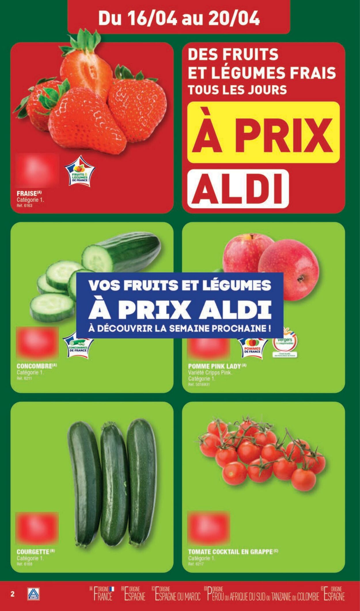 Catalogue Aldi 16.04.2024 - 22.04.2024