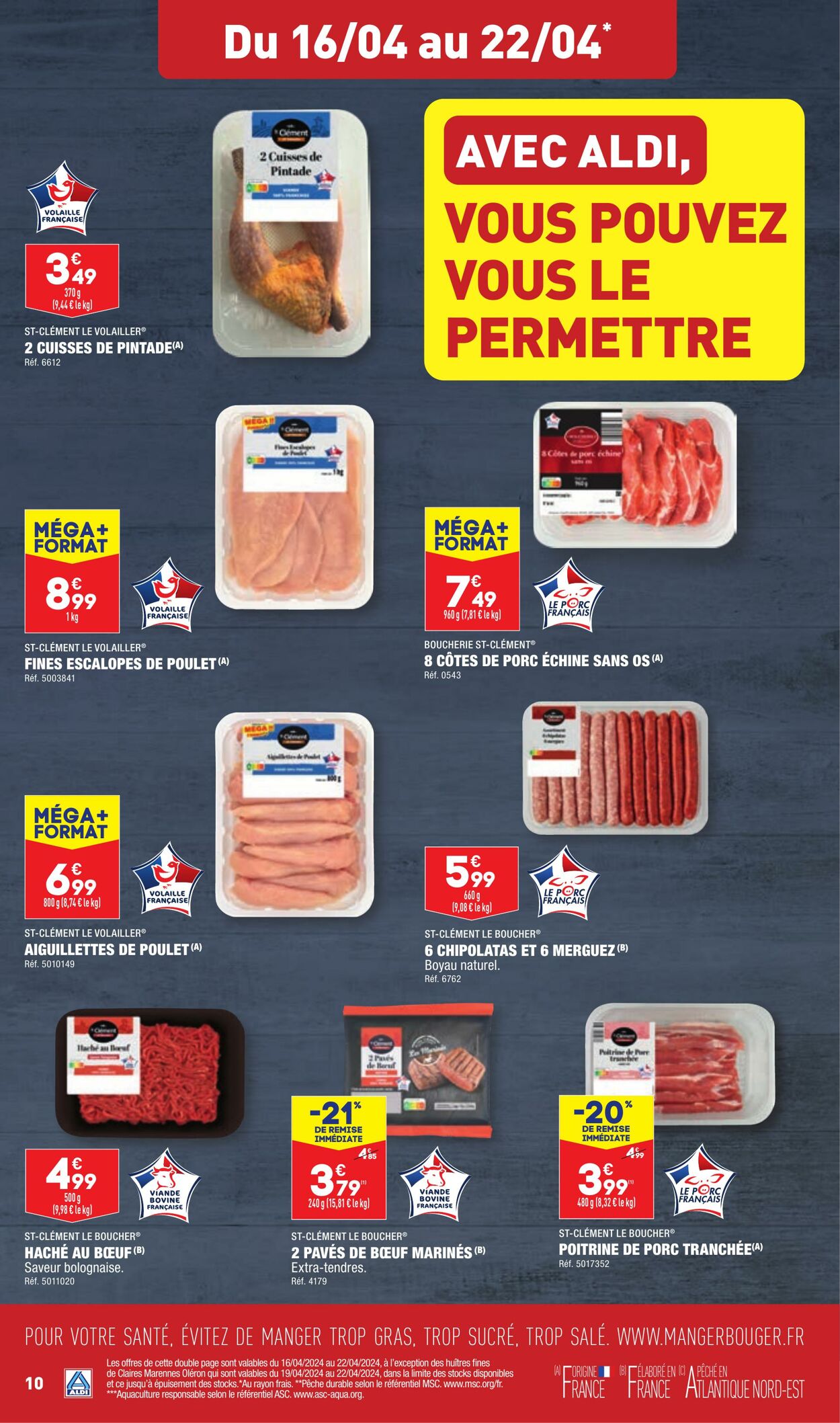 Catalogue Aldi 16.04.2024 - 22.04.2024