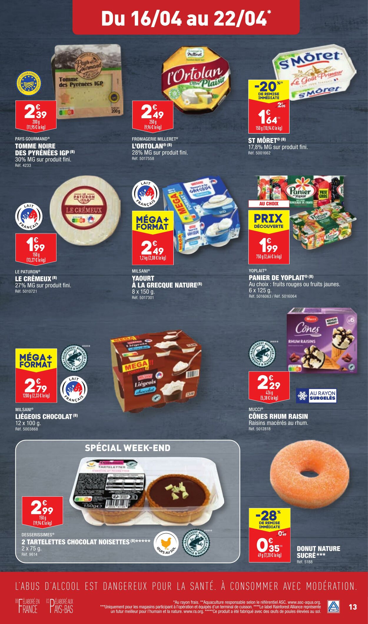 Catalogue Aldi 16.04.2024 - 22.04.2024