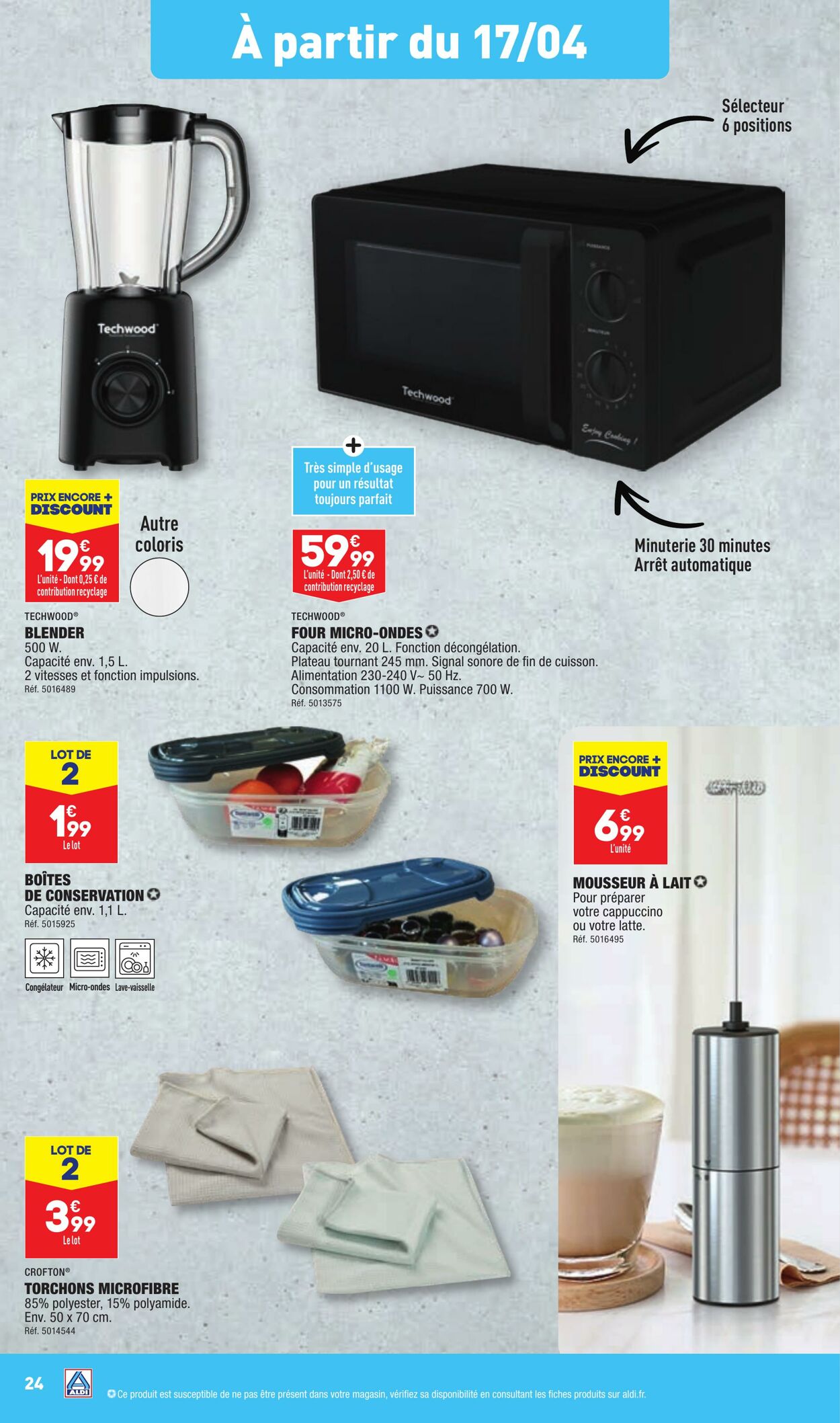 Catalogue Aldi 16.04.2024 - 22.04.2024