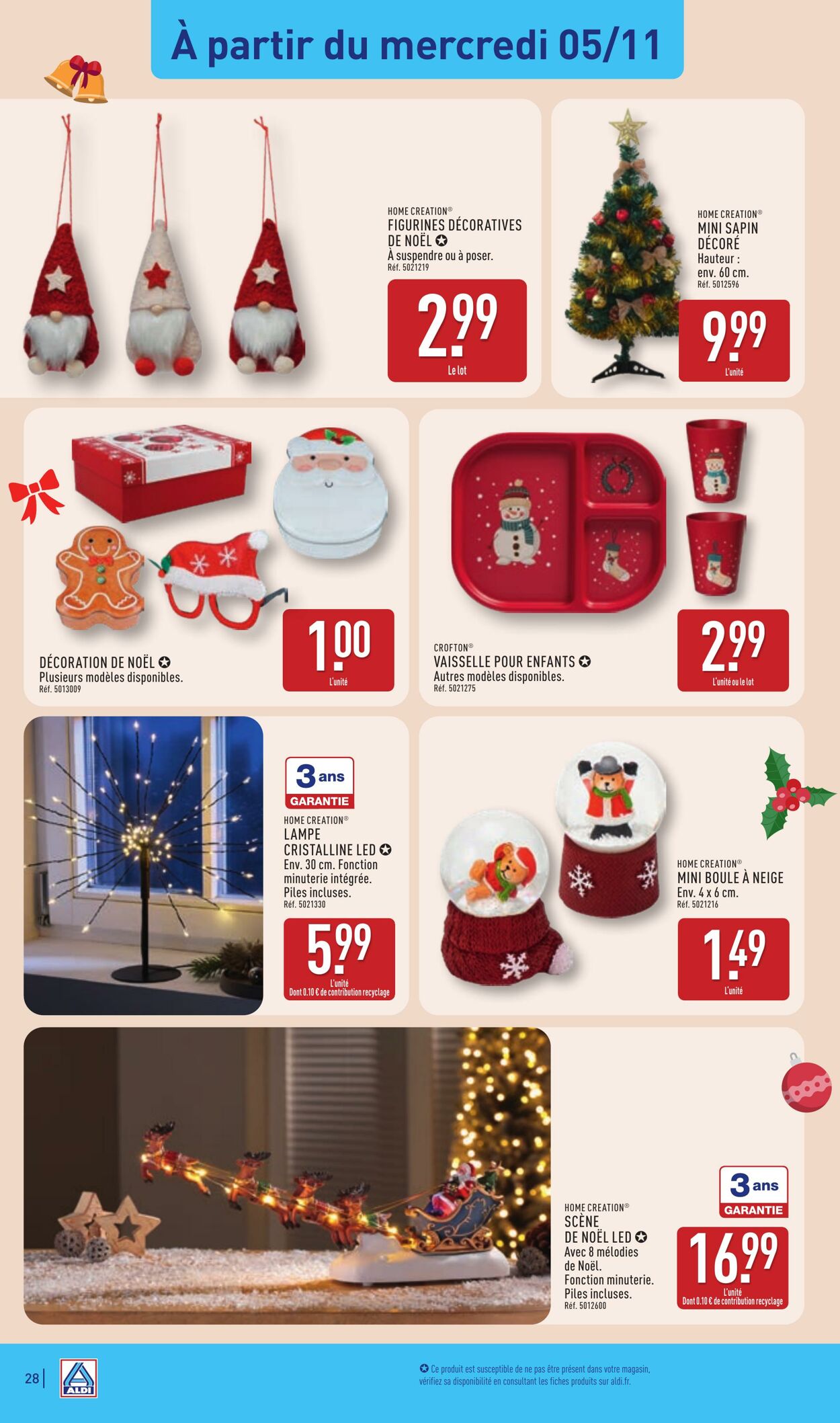 Catalogue Aldi 28.10.2025 - 03.11.2025