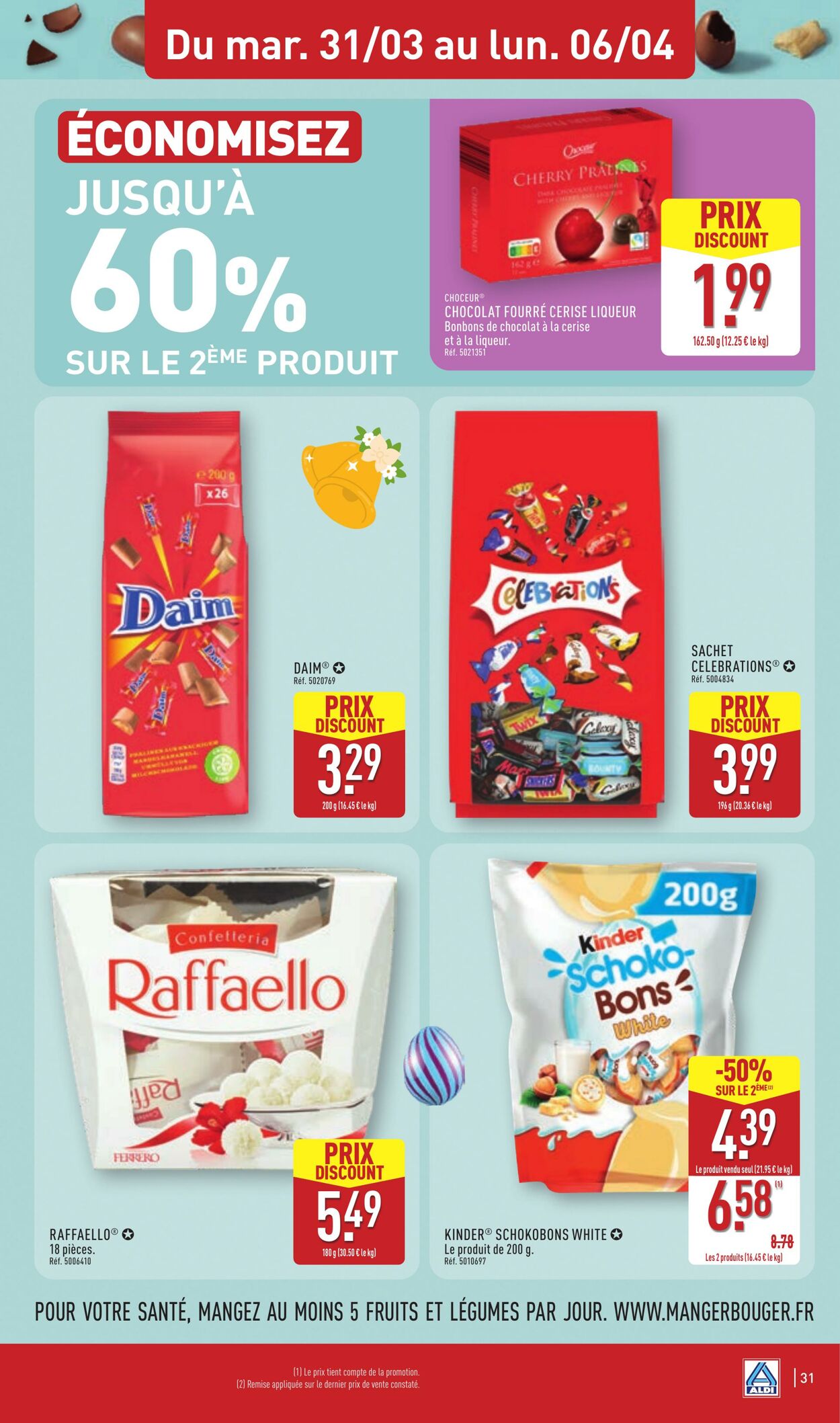 Catalogue Aldi 31.03.2026 - 06.04.2026