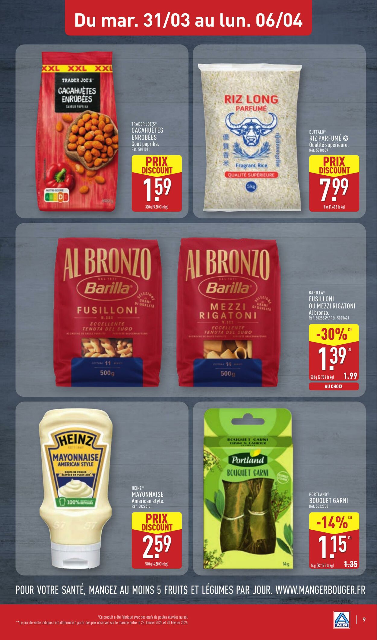 Catalogue Aldi 31.03.2026 - 06.04.2026
