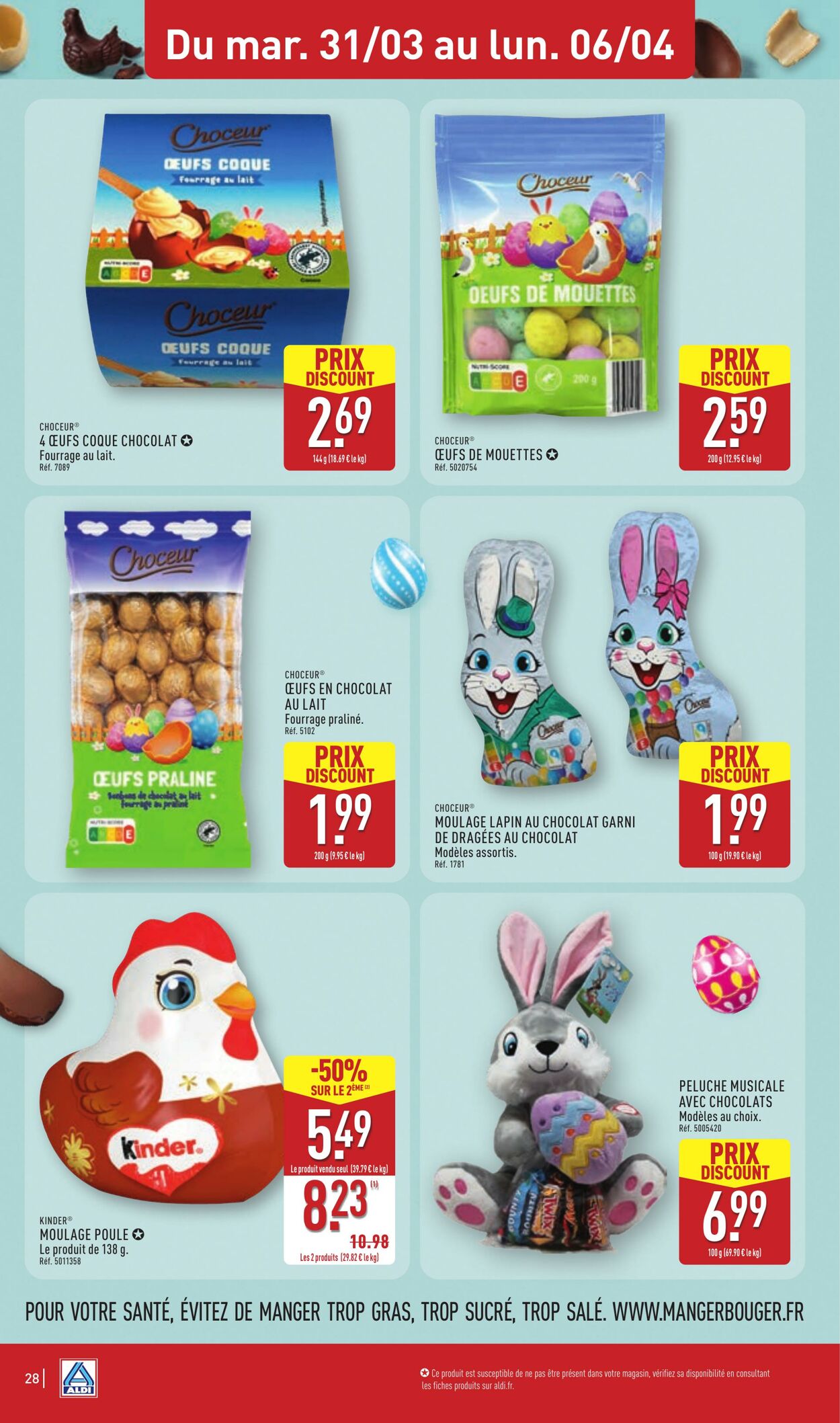 Catalogue Aldi 31.03.2026 - 06.04.2026