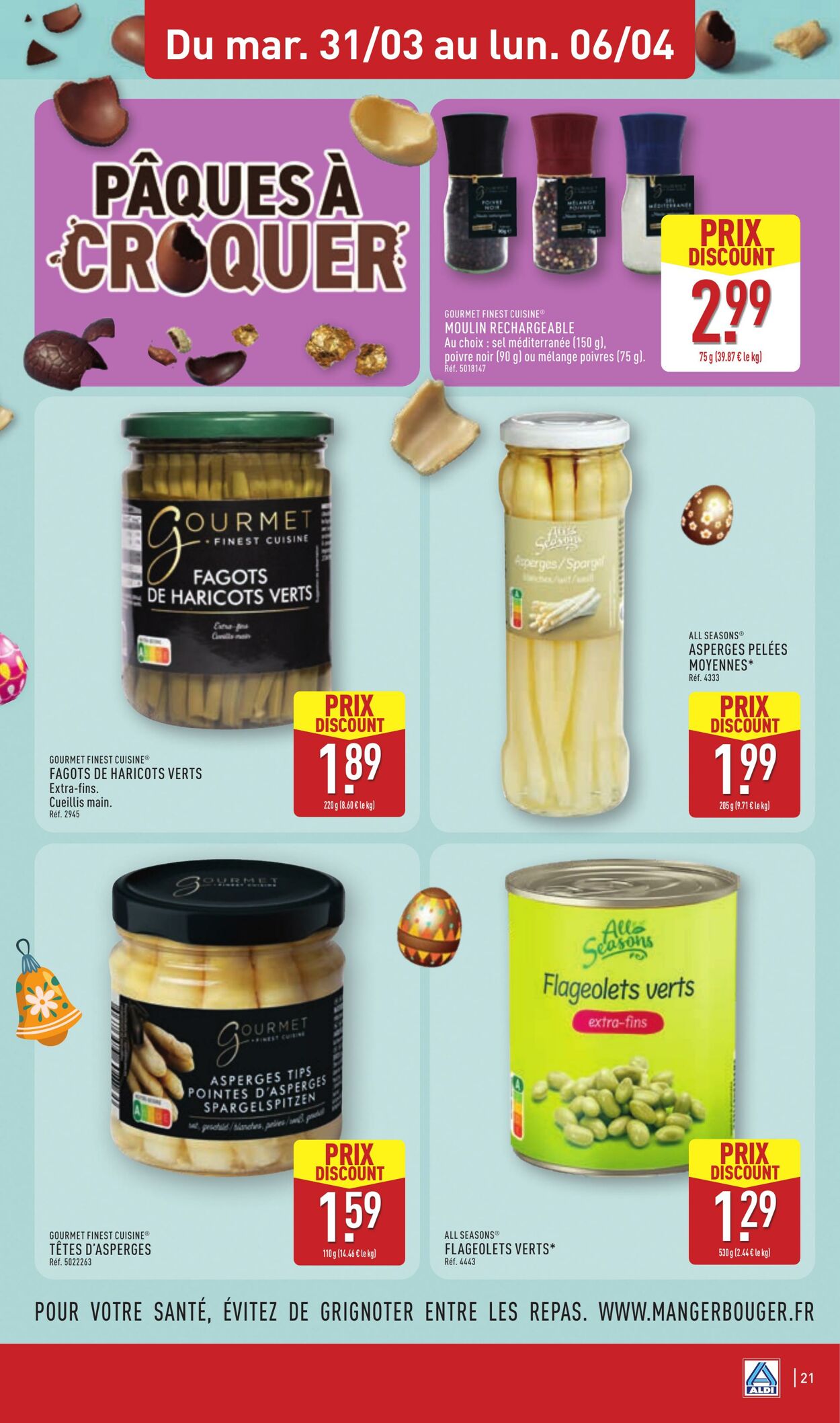 Catalogue Aldi 31.03.2026 - 06.04.2026
