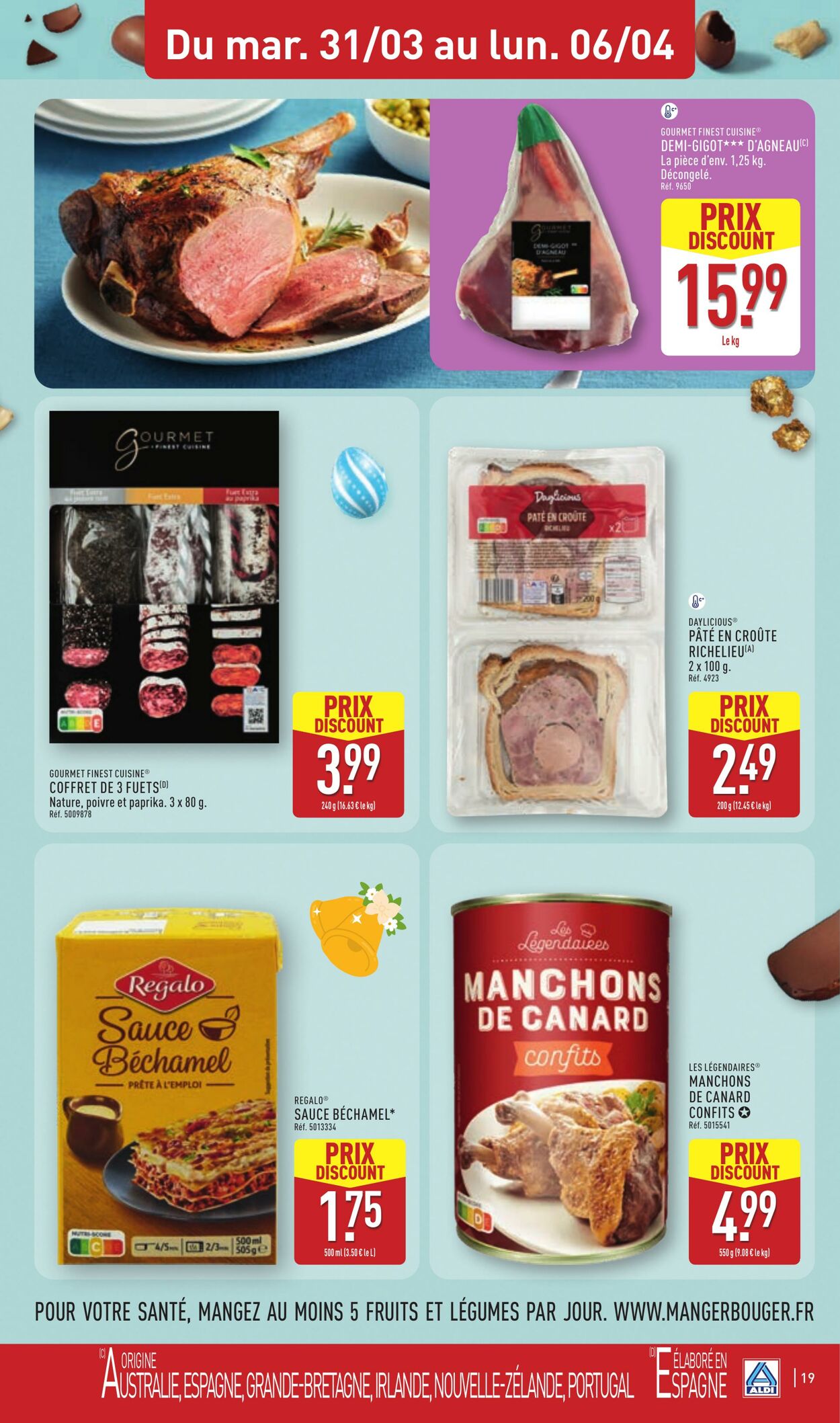 Catalogue Aldi 31.03.2026 - 06.04.2026