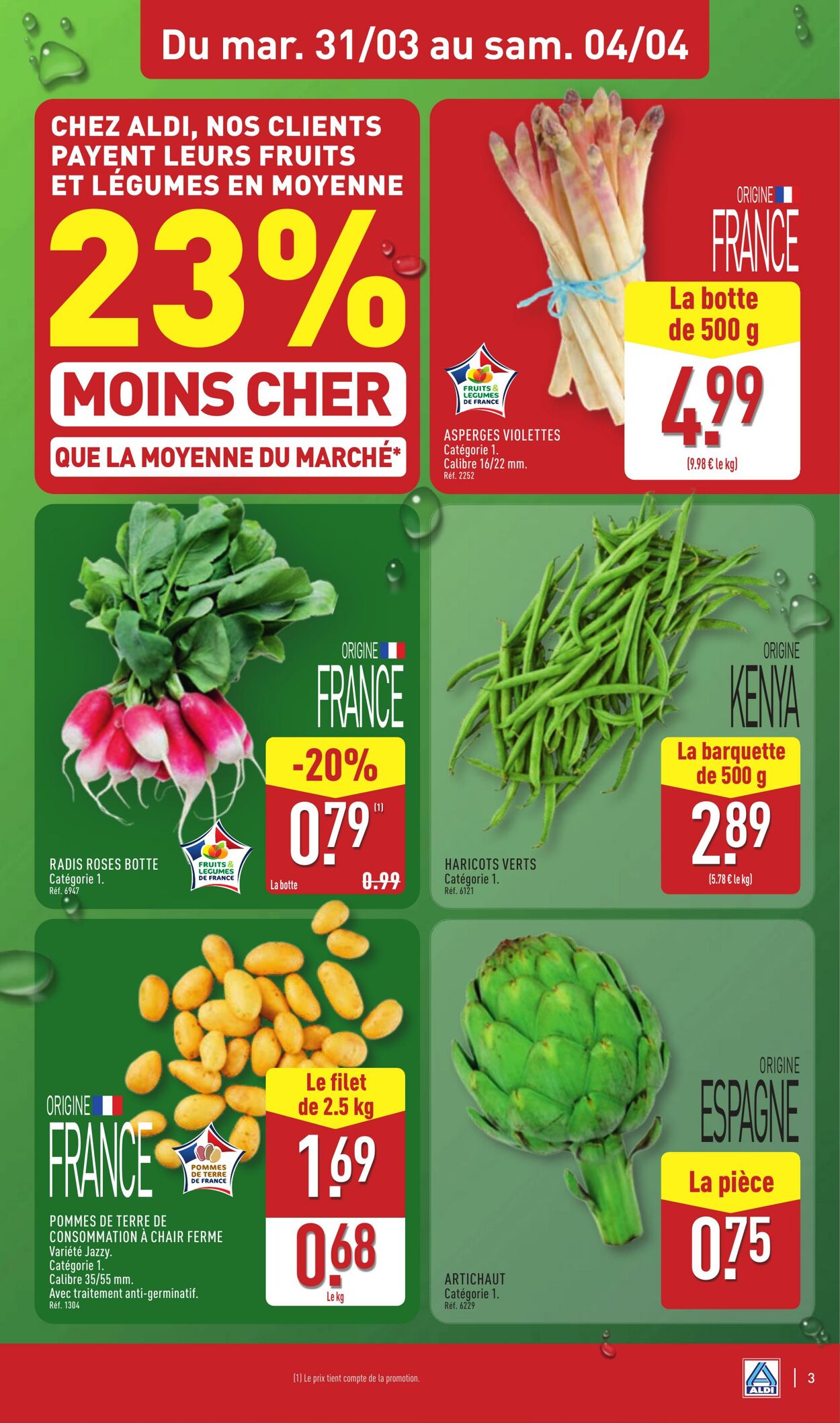 Catalogue Aldi 31.03.2026 - 06.04.2026